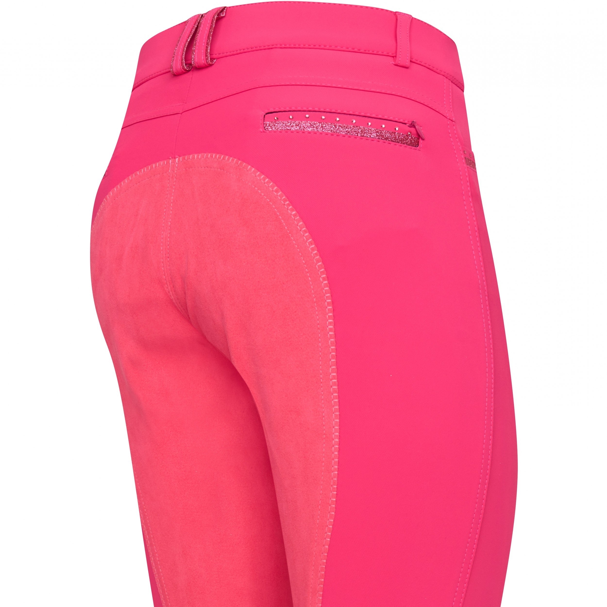 Damen Reithose Vollbesatz IRHEl Capone bright rose