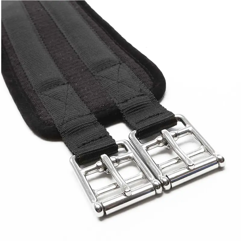 Sattelgurt Klimatex ohne Elast CLASSIC schwarz