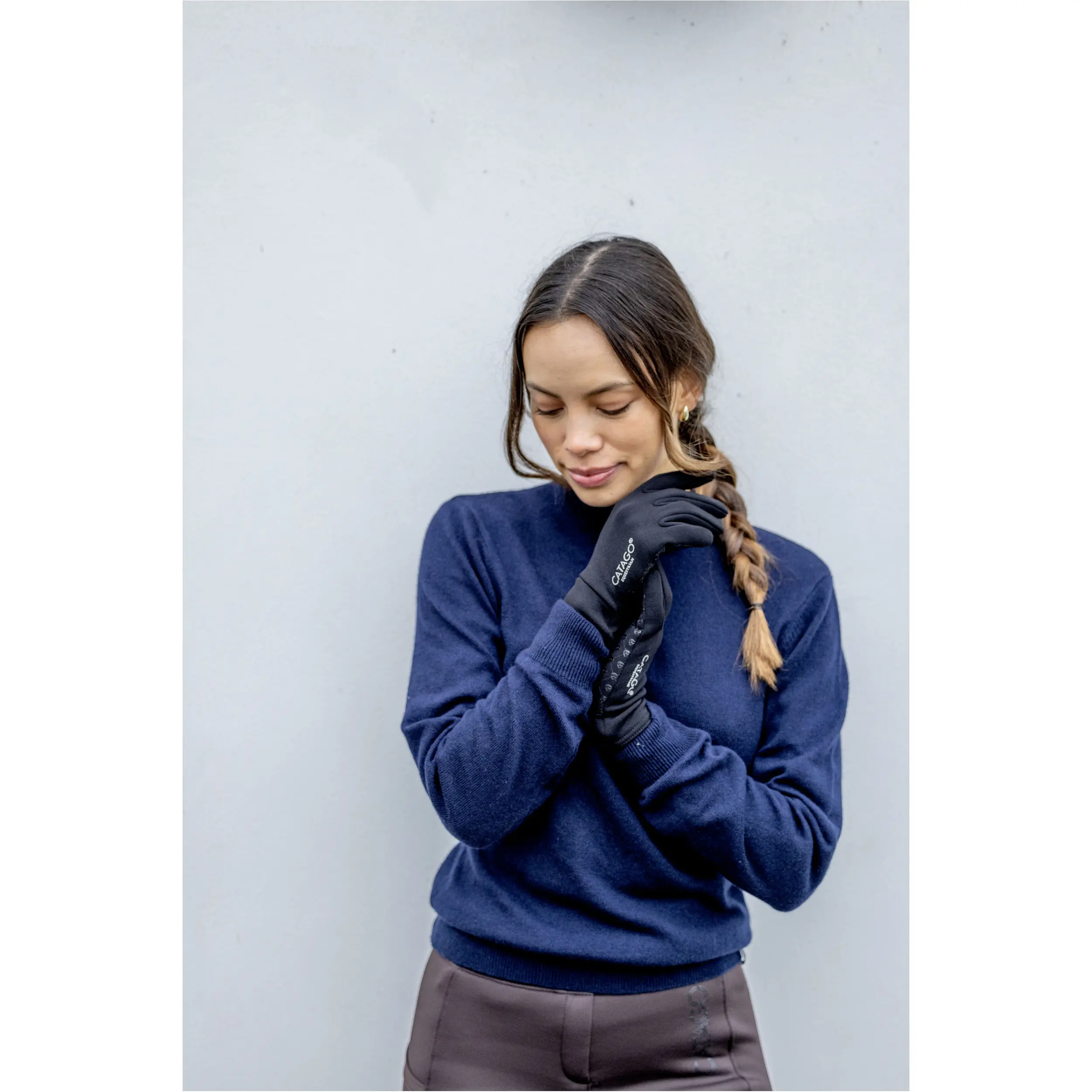 Winter Reithandschuhe Polartech VASO schwarz