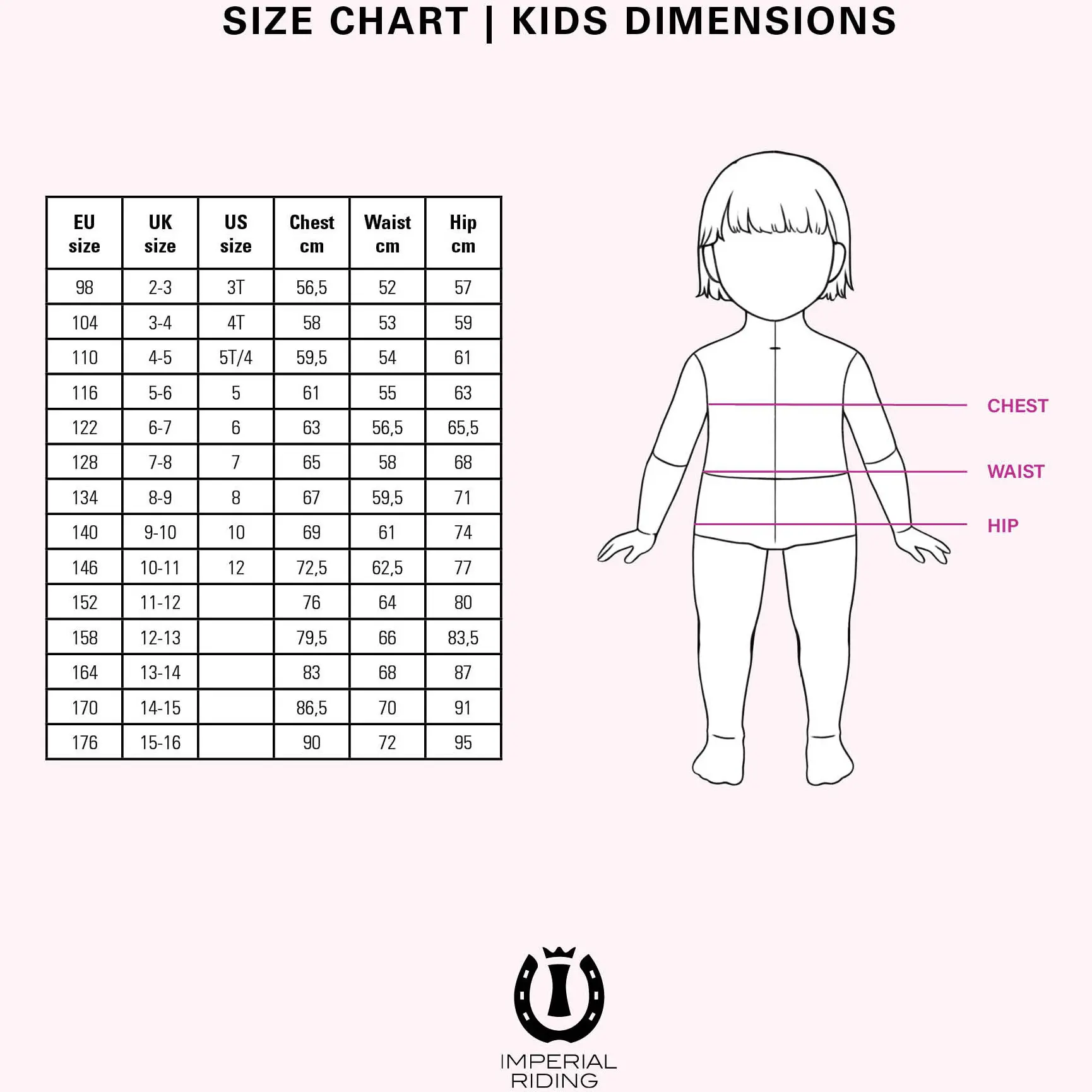 Kinder Turnierjacket IRHBasic Glam wisteria
