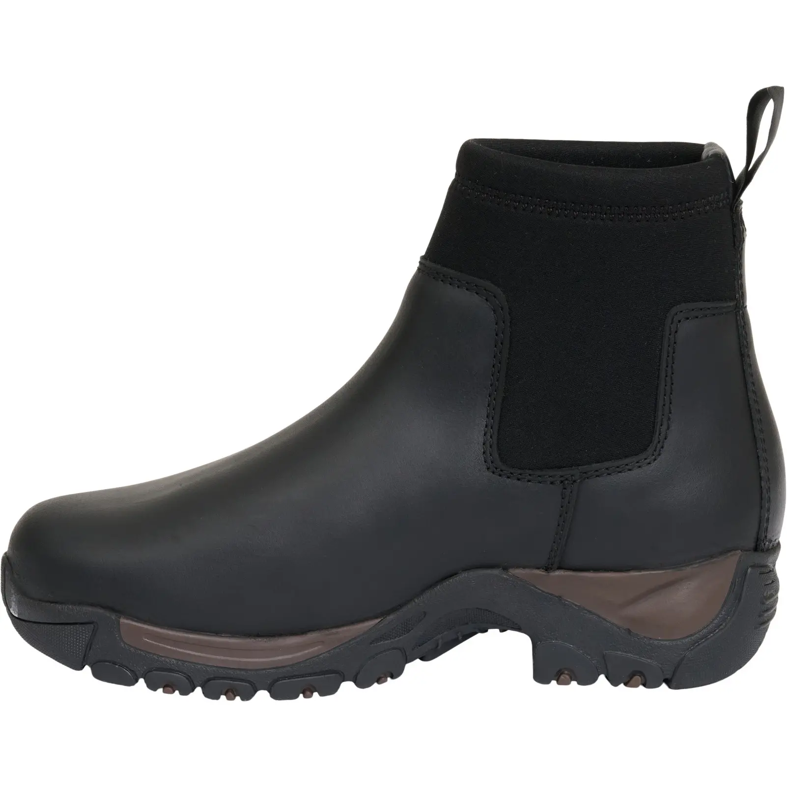 Winter Jodhpur Reitstiefeletten SUZIE schwarz Echtleder