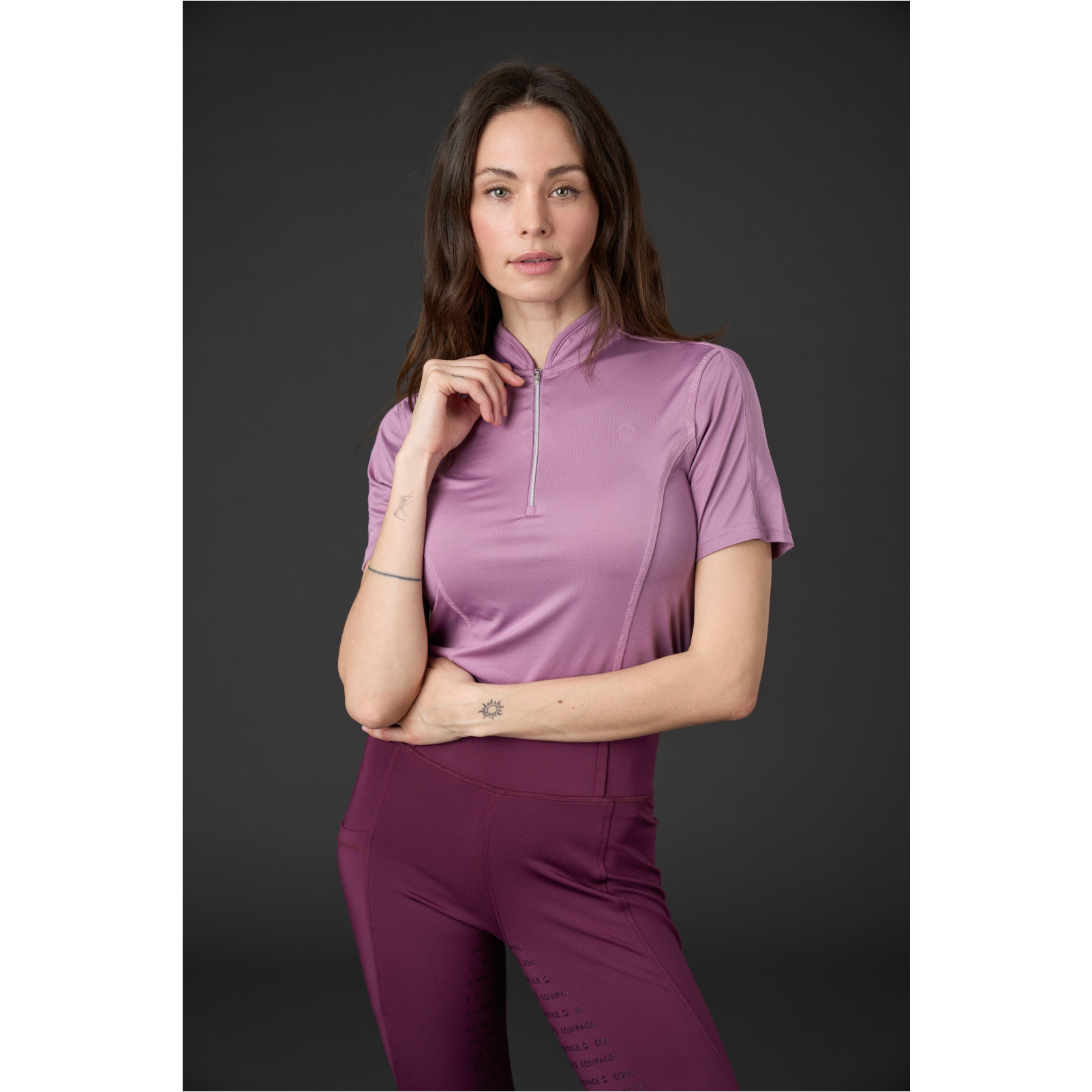 Kinder Funktionsshirt AWESOME very grape
