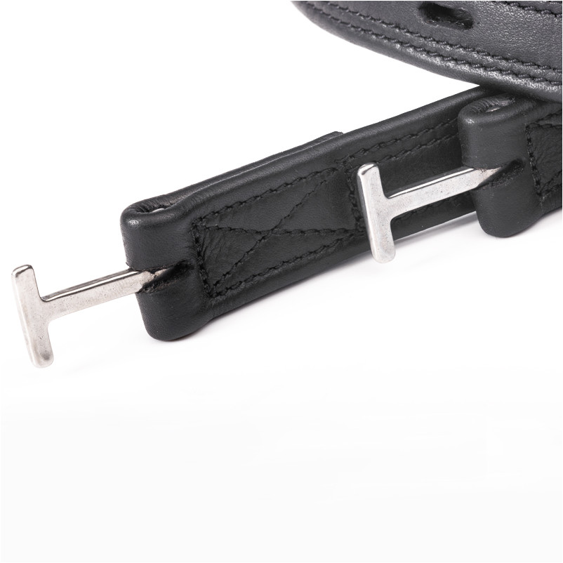 Dressur Steigbügelriemen schwarz