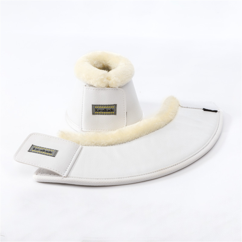 Hufglocken (2er Set) weiß/beige