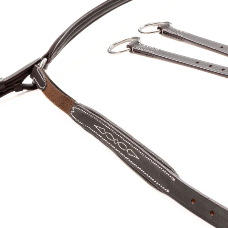 Vorderzeug hoch mit Elast DEXTER braun