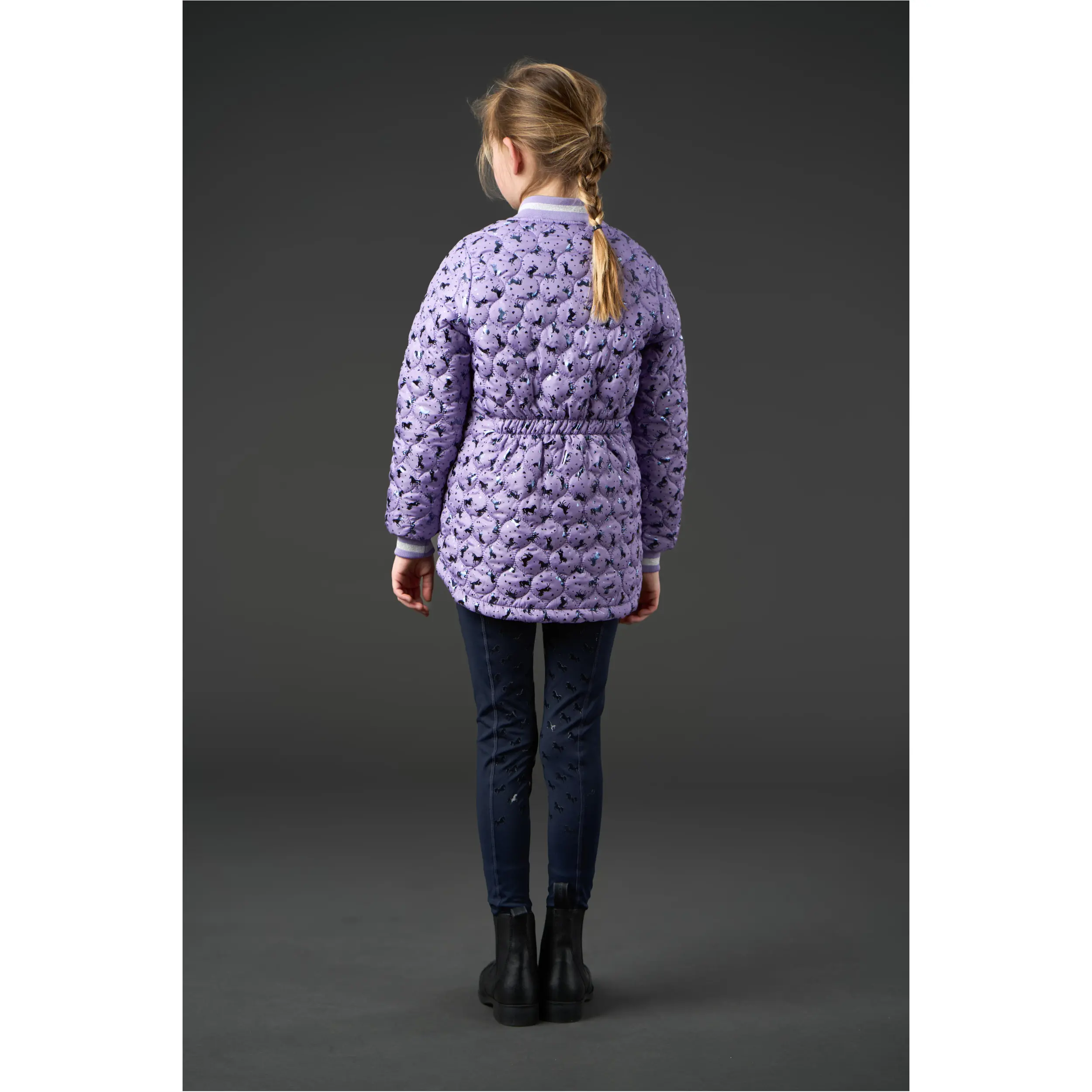 Kinder Reitjacke ALANA aster purple