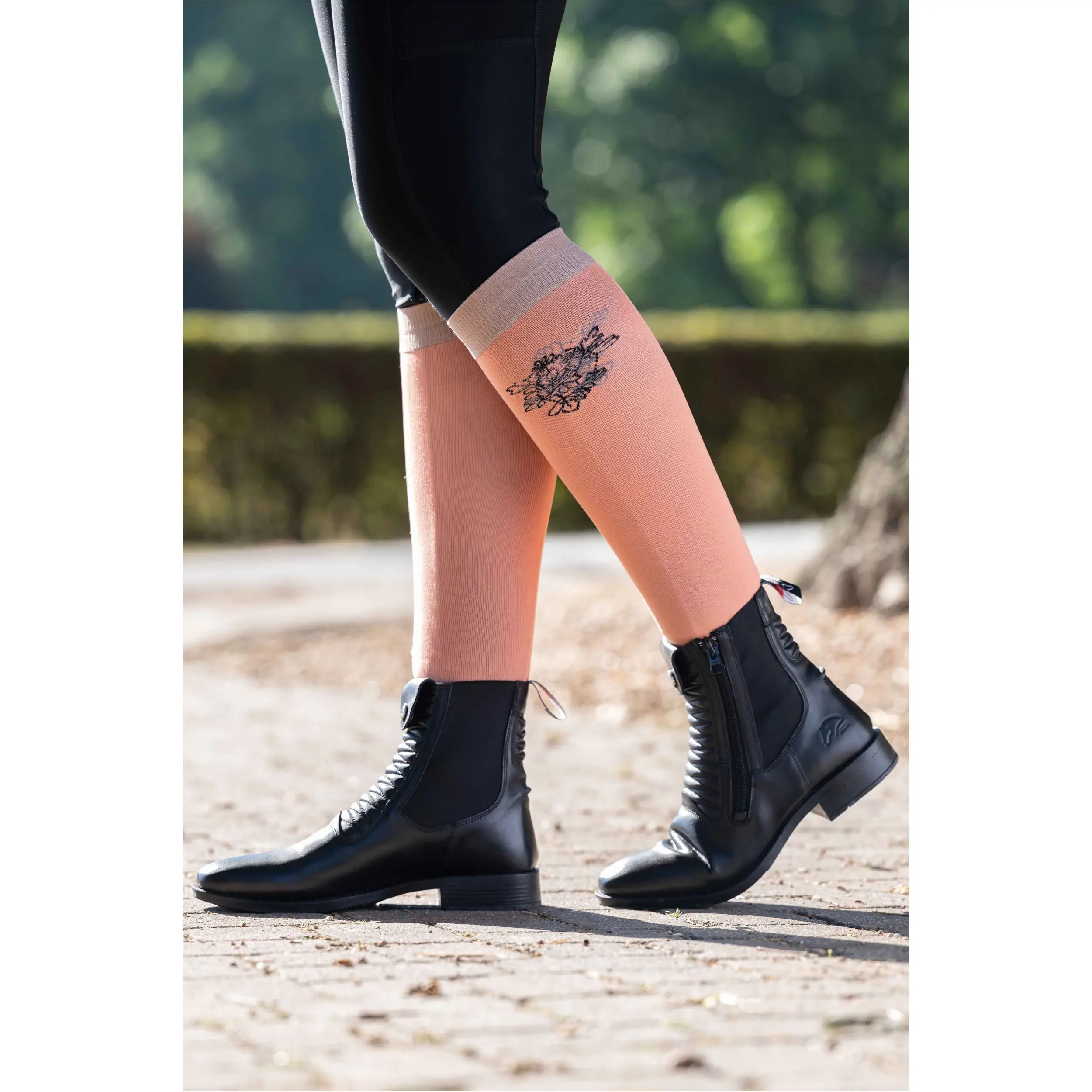 Damen Reitsocken SAVONA STYLE apricot