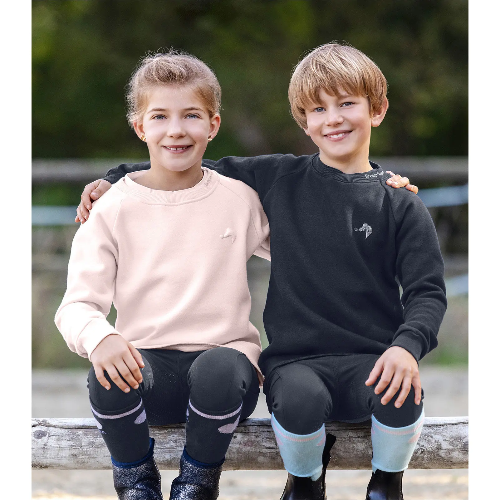 Kinder Crew Neck Sweater LUCKY MARLA tiefblau