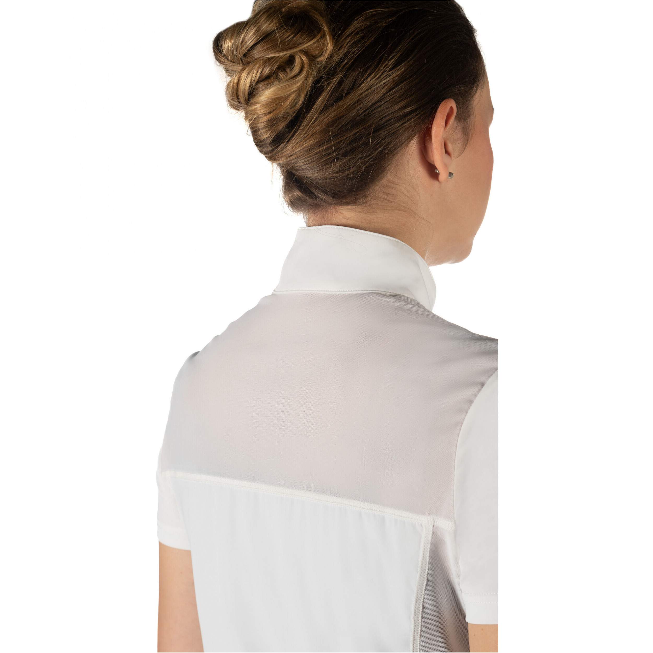 Damen Turniershirt Kurzarm SKADI weiß