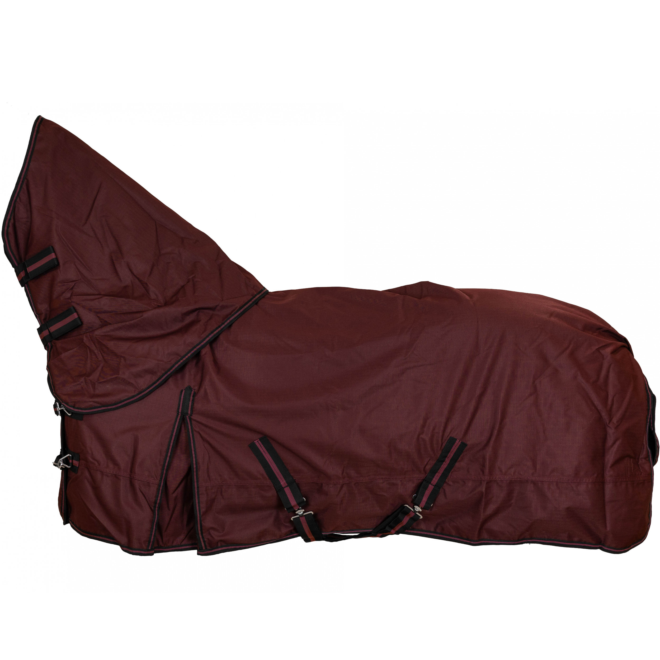 Weidedecke Full Neck Polarfleece 600D BASICLINE weinrot
