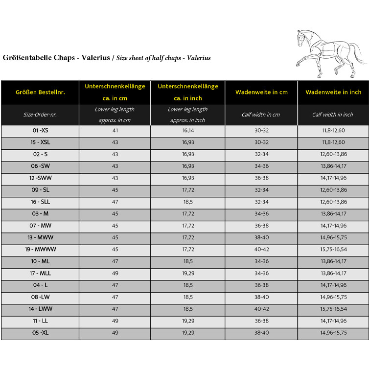 Minichaps VALERIUS Softleder braun