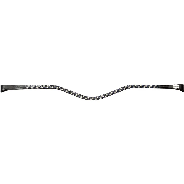 Stirnband HOPSCOTCH schwarz/marine/weiß