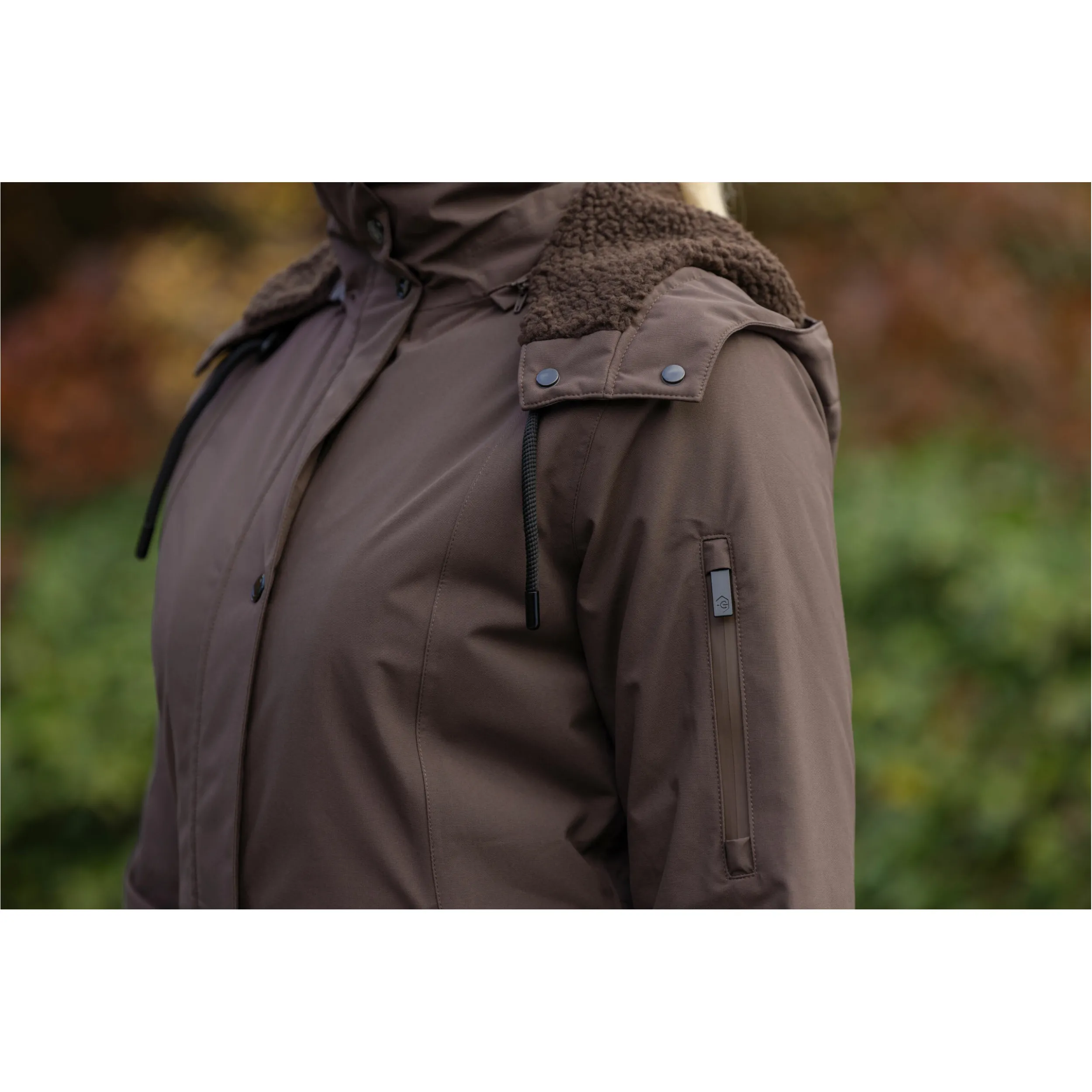 Damen Parka EXCLUSIVE coffee