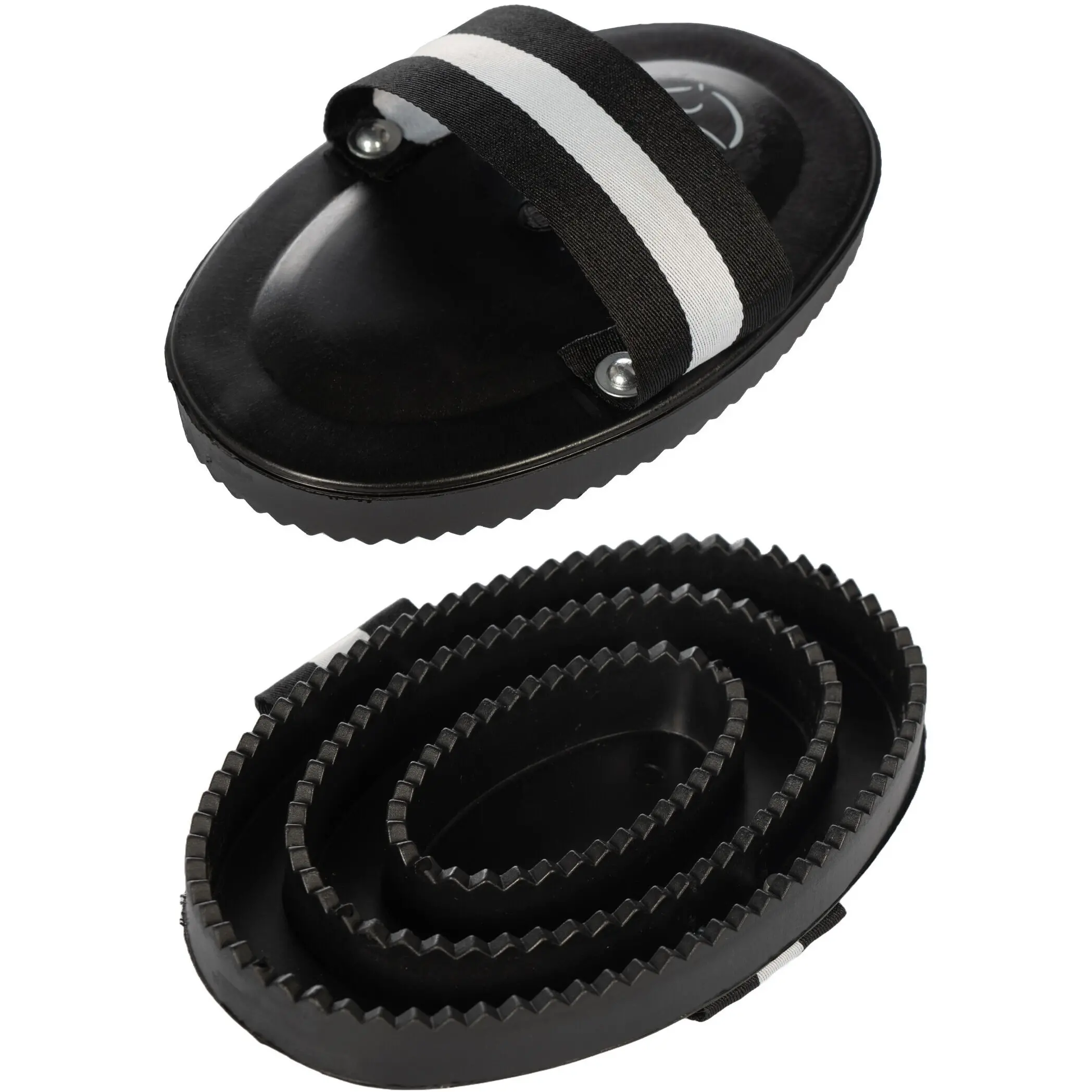 Plastikstriegel FIONA schwarz