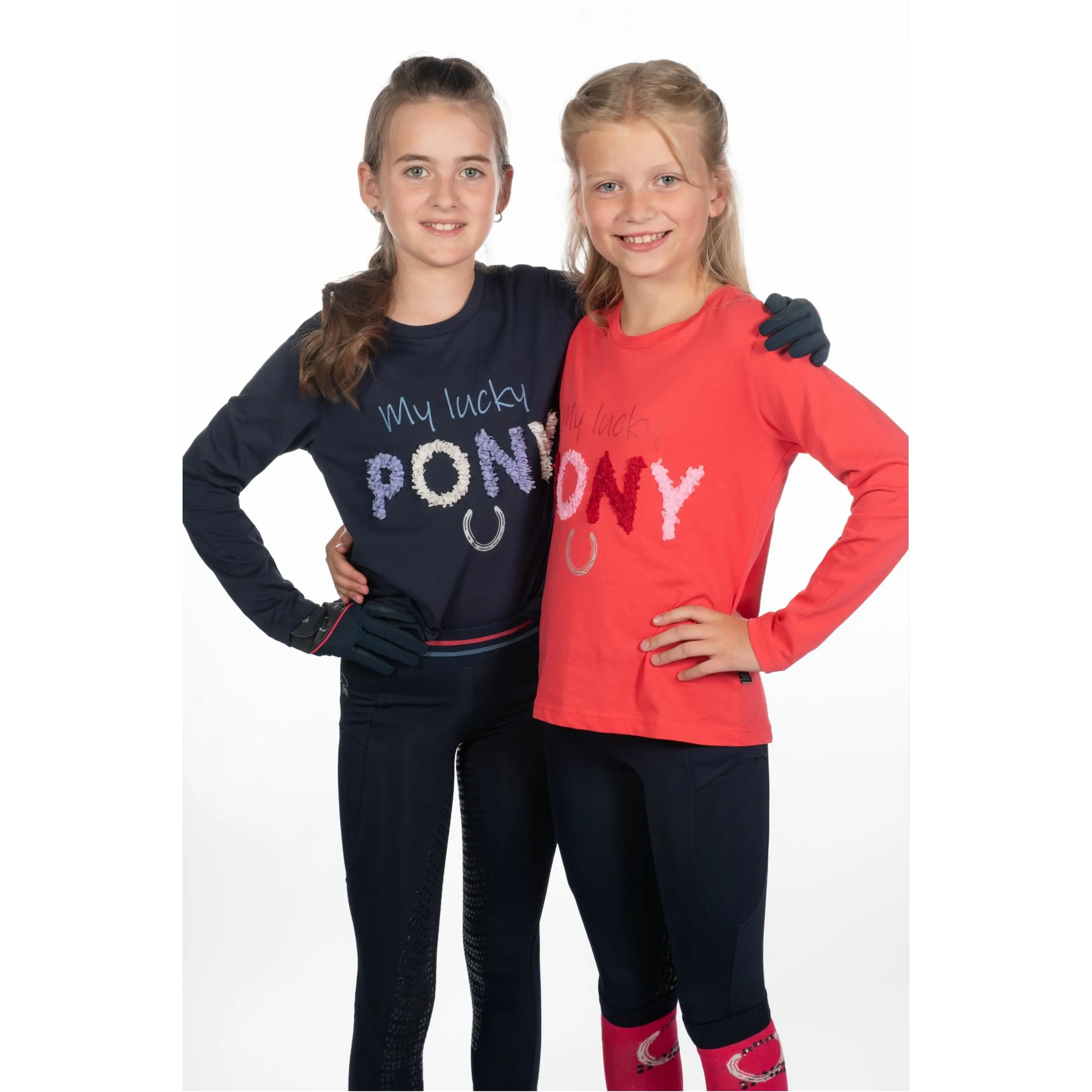 Kinder Langarmshirt AYMEE dunkelblau