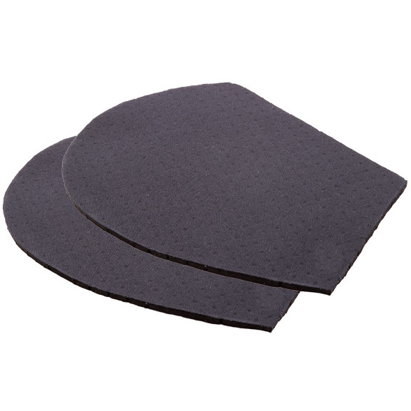 Einlagen Lammfellschabracke Neopren VORNE schwarz Einlagen Lammfellschabracke Neopren VORNE schwarz