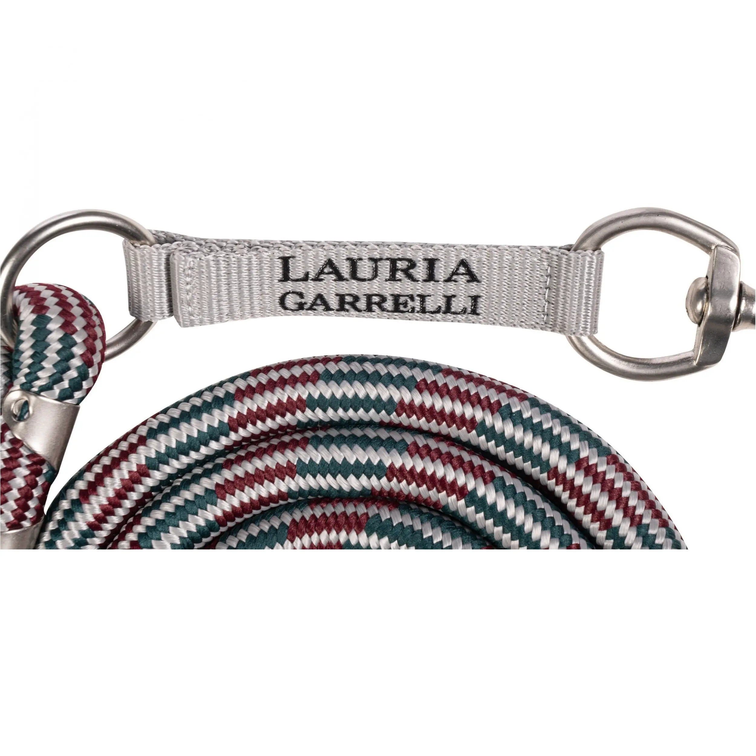 Führtrick mit Karabinerhaken LIVIGNO steingrau Führtrick mit Karabinerhaken LIVIGNO steingrau