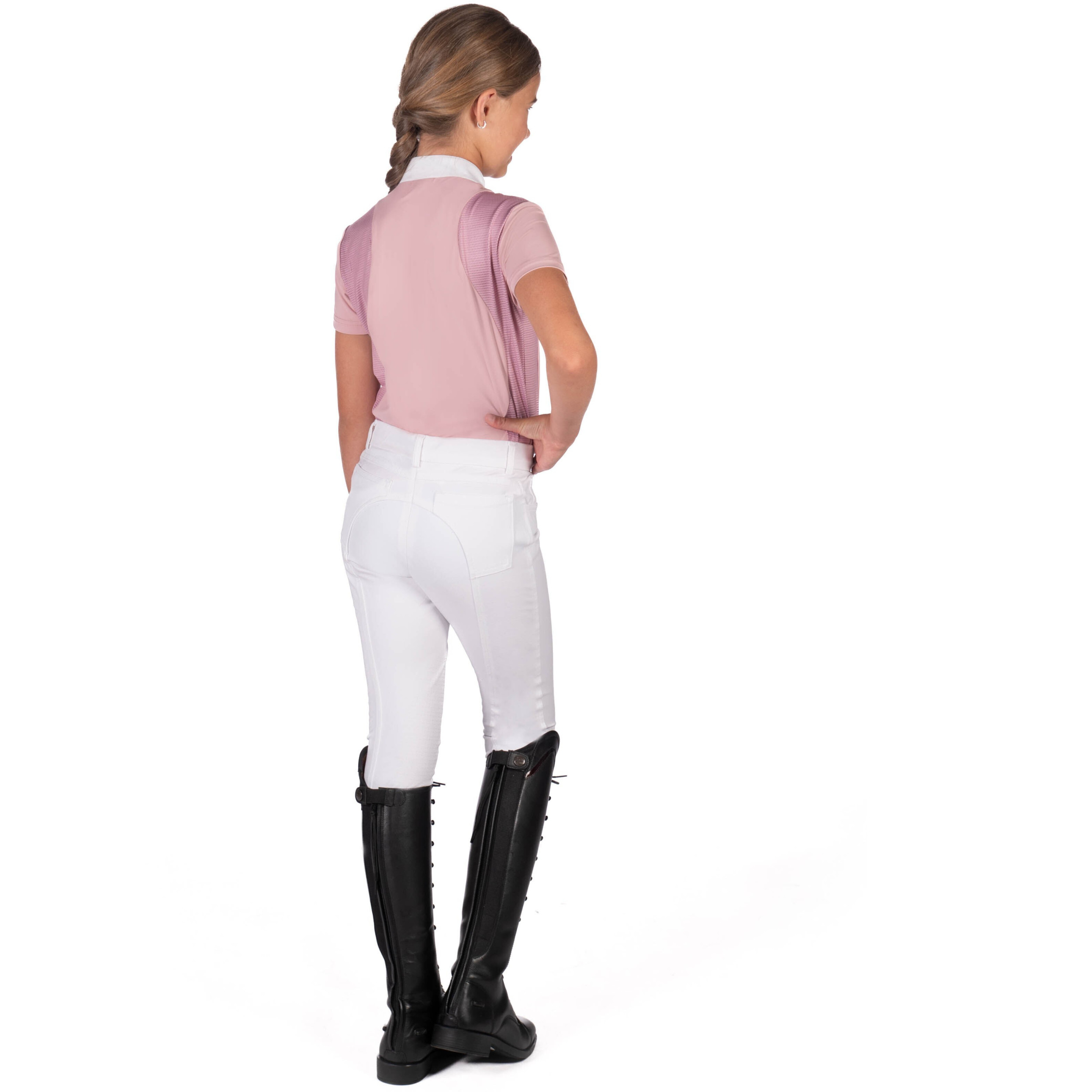 Kinder Turniershirt GLAM KIDS altrosa