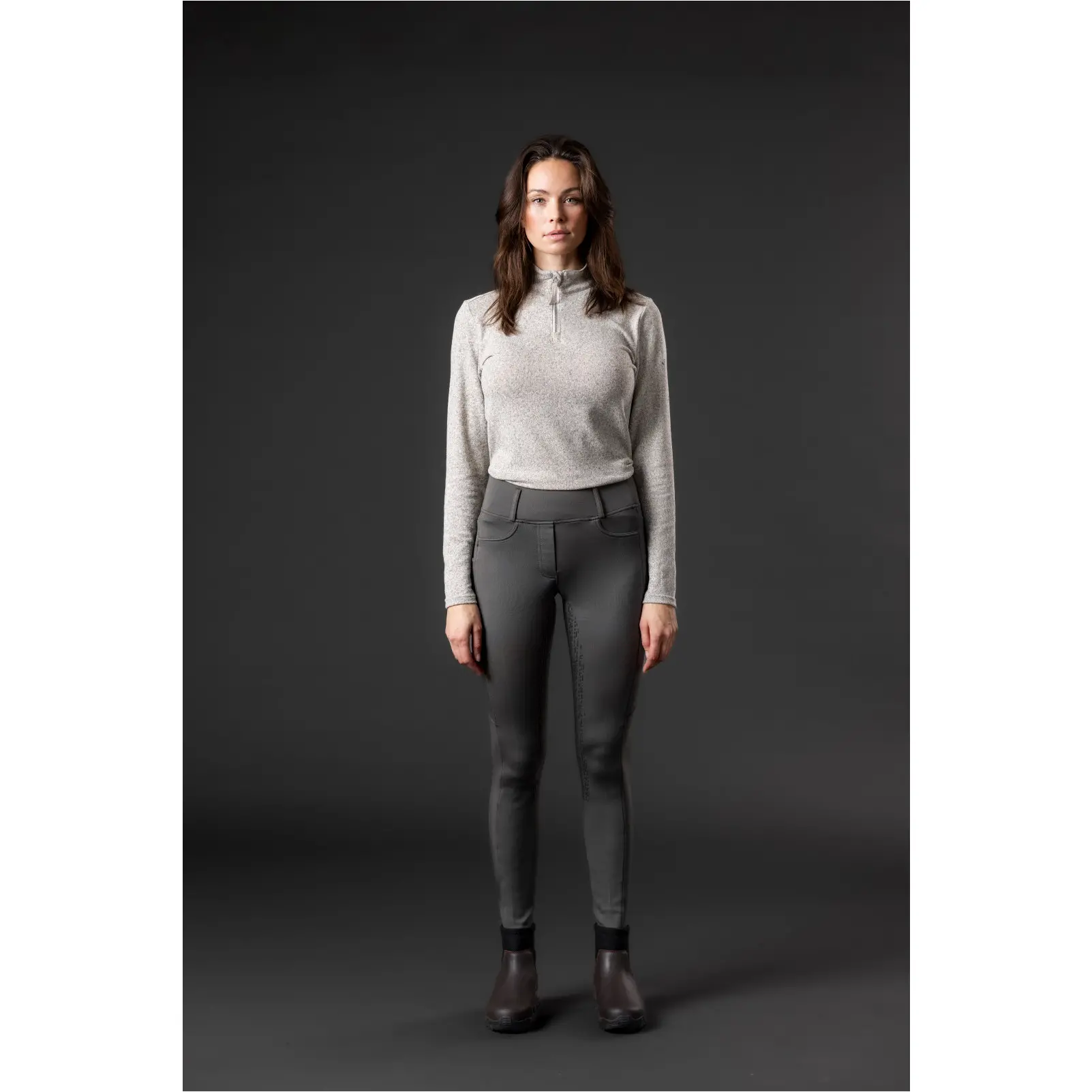 Damen Reitleggings Silikon Vollbesatz SHANNON forest night Damen Reitleggings Silikon Vollbesatz SHANNON forest night