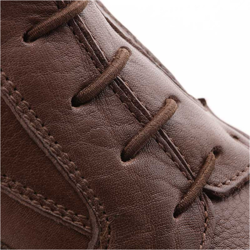 Stiefelette ROMULUS Leder geölt braun