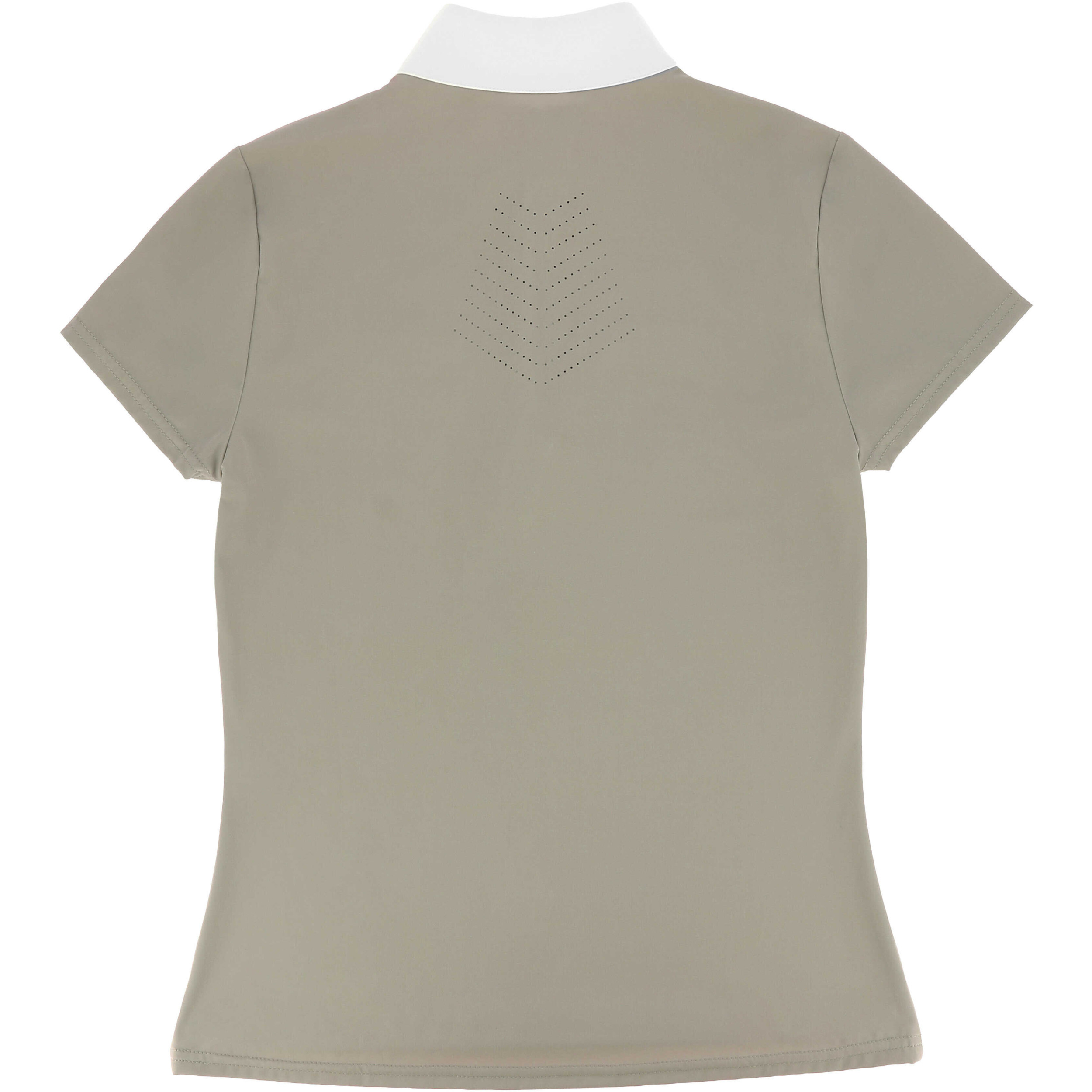 Damen Turnierpolo EK-SUZANNE taupe