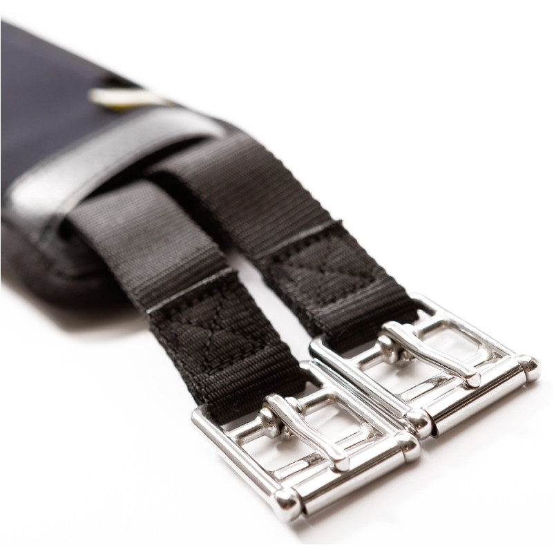 Sattelgurt Memory ohne Elast COMFORT schwarz