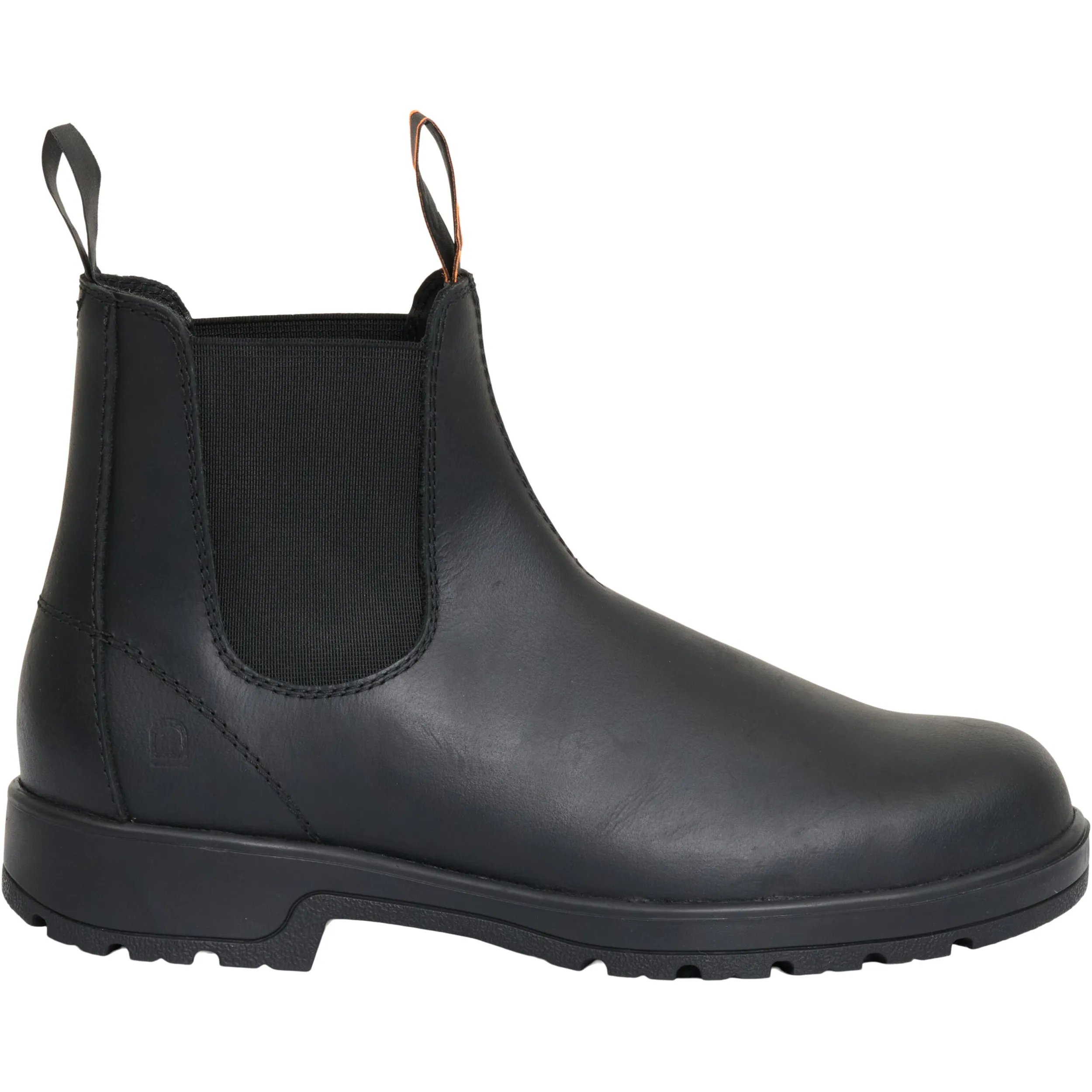 Jodhpur Reitstiefeletten mit Stahlkappe Echtleder schwarz