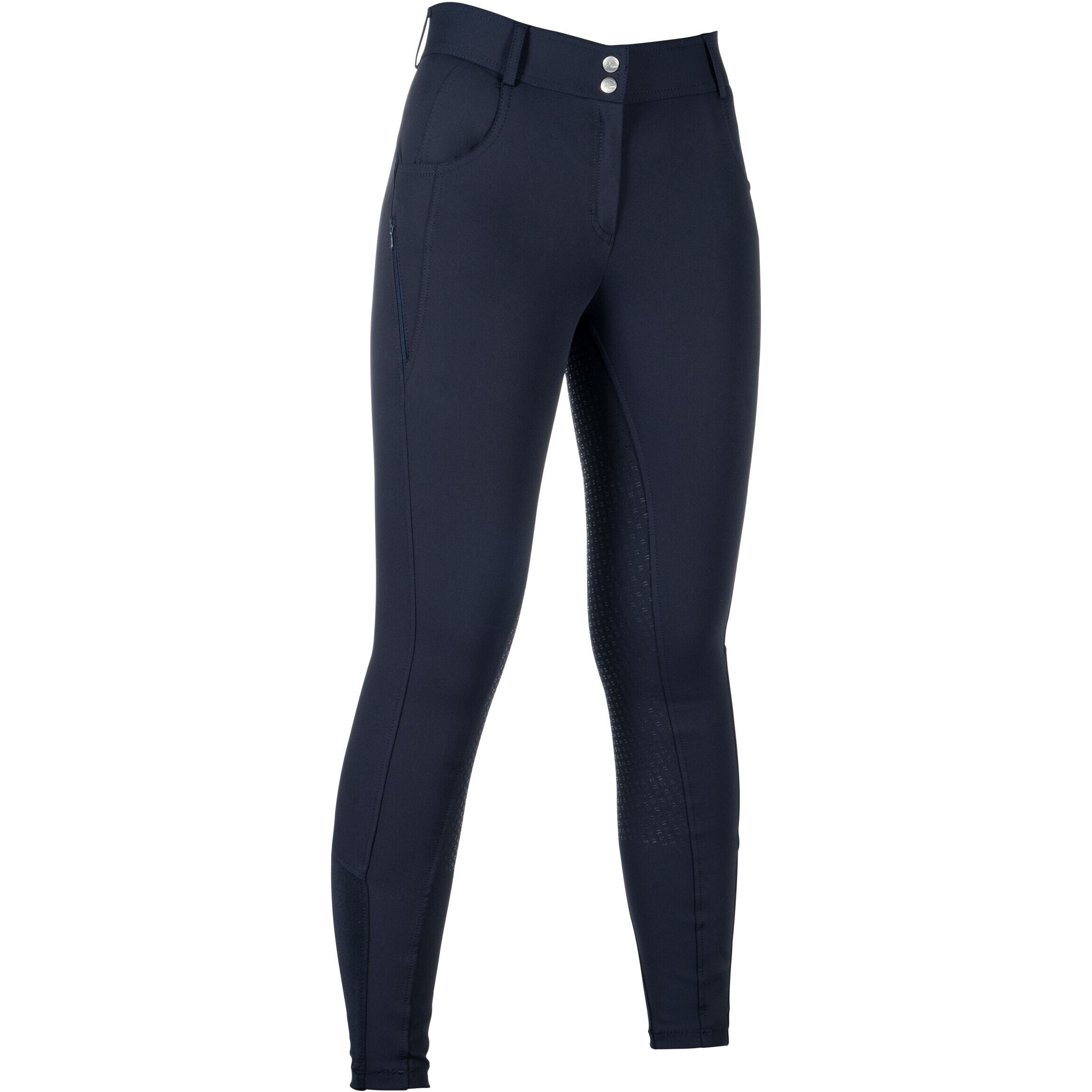 Kinder Reithose Silikon Vollbesatz ARI MID RISE dunkelblau