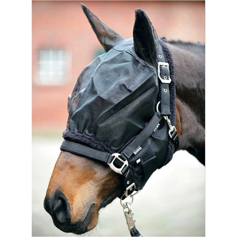 Fliegenmaske schwarz Fliegenmaske schwarz