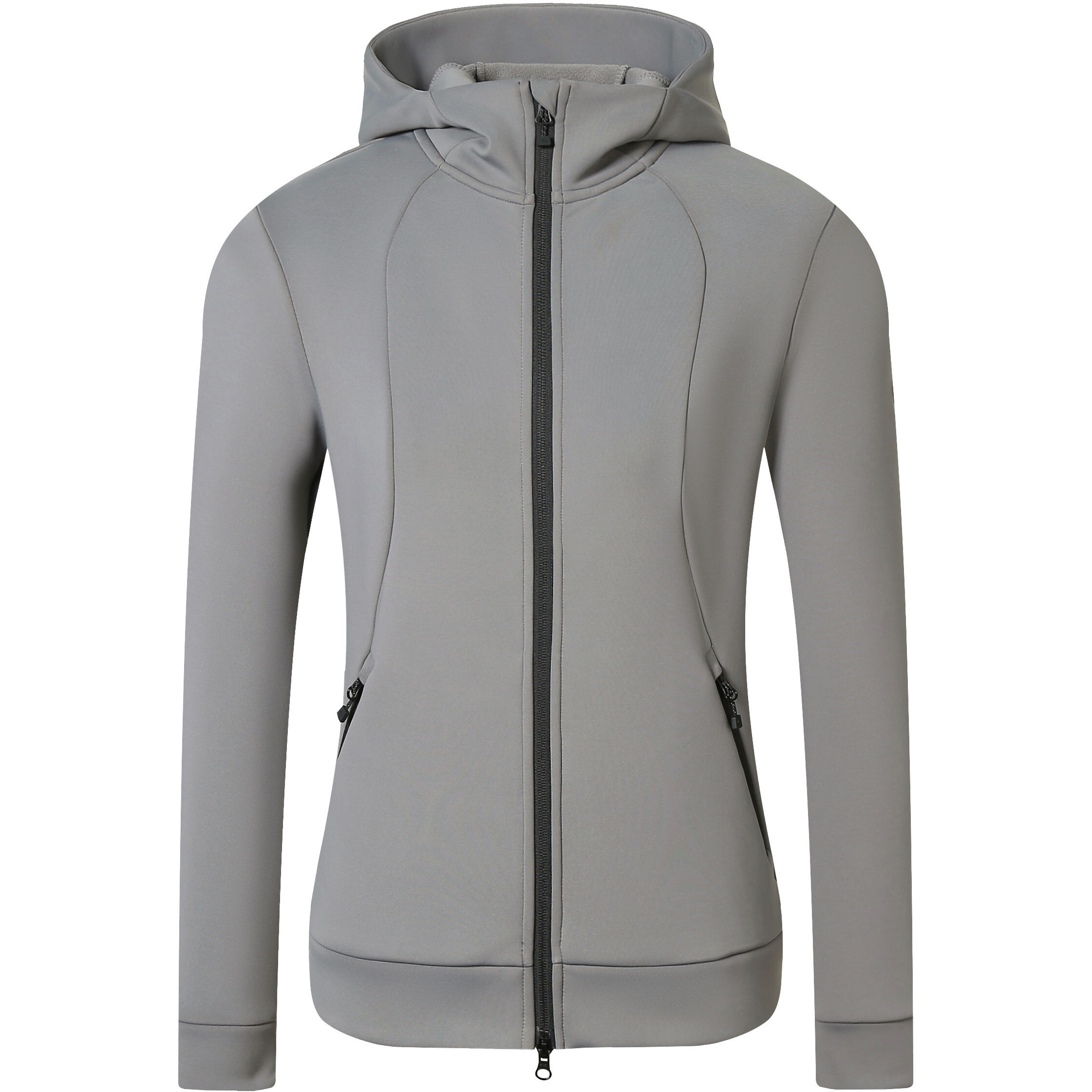 Damen Hoodyjacke H/W 2025 steel grey