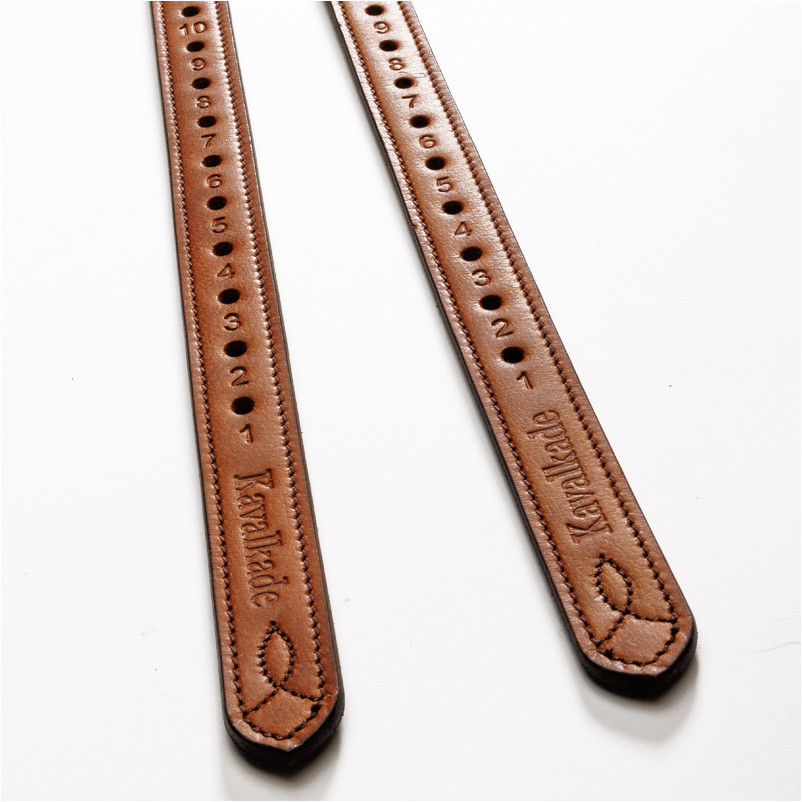 Steigbügelriemen SOFT'N OIL cognac/braun