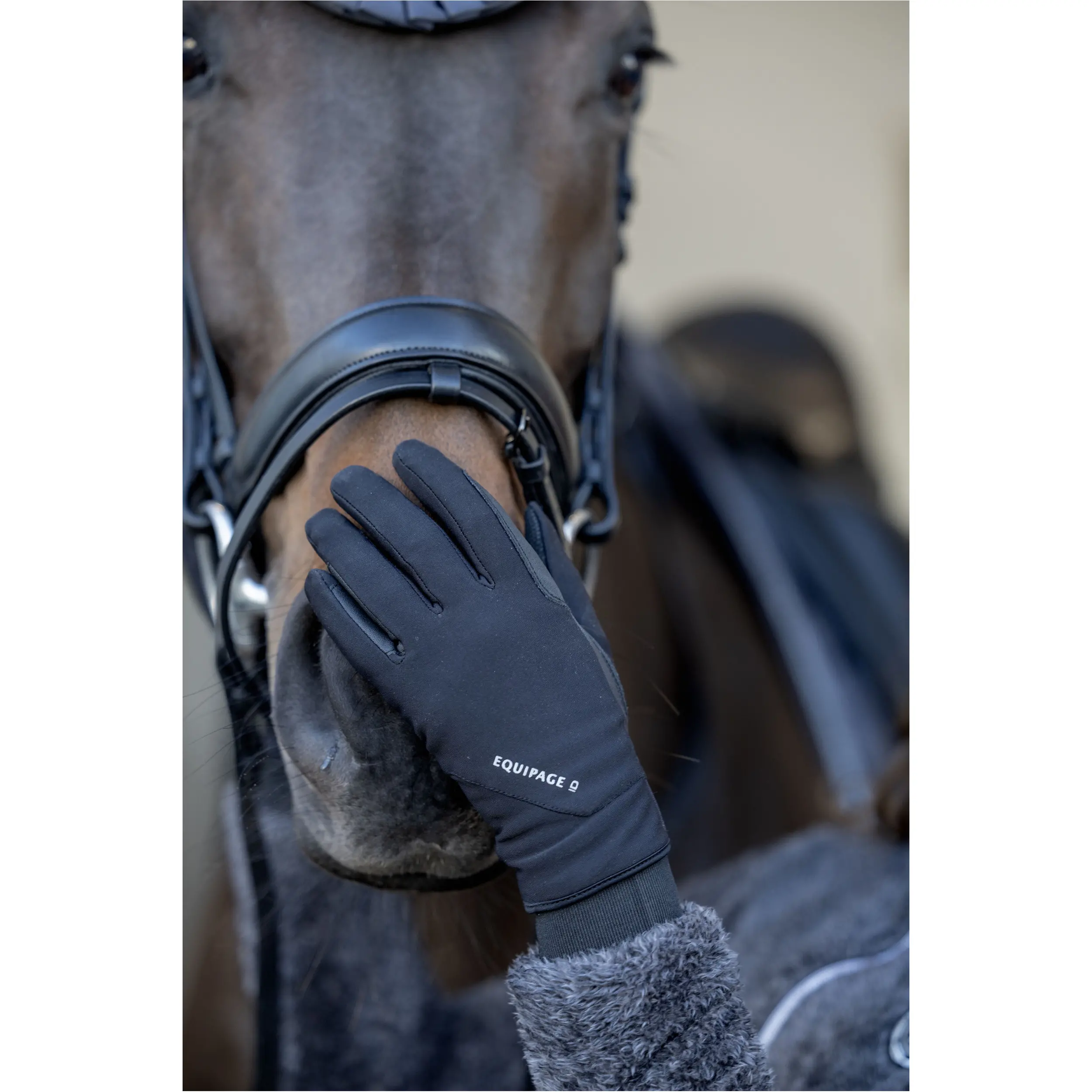 Winter Reithandschuhe VICA schwarz Winter Reithandschuhe VICA schwarz