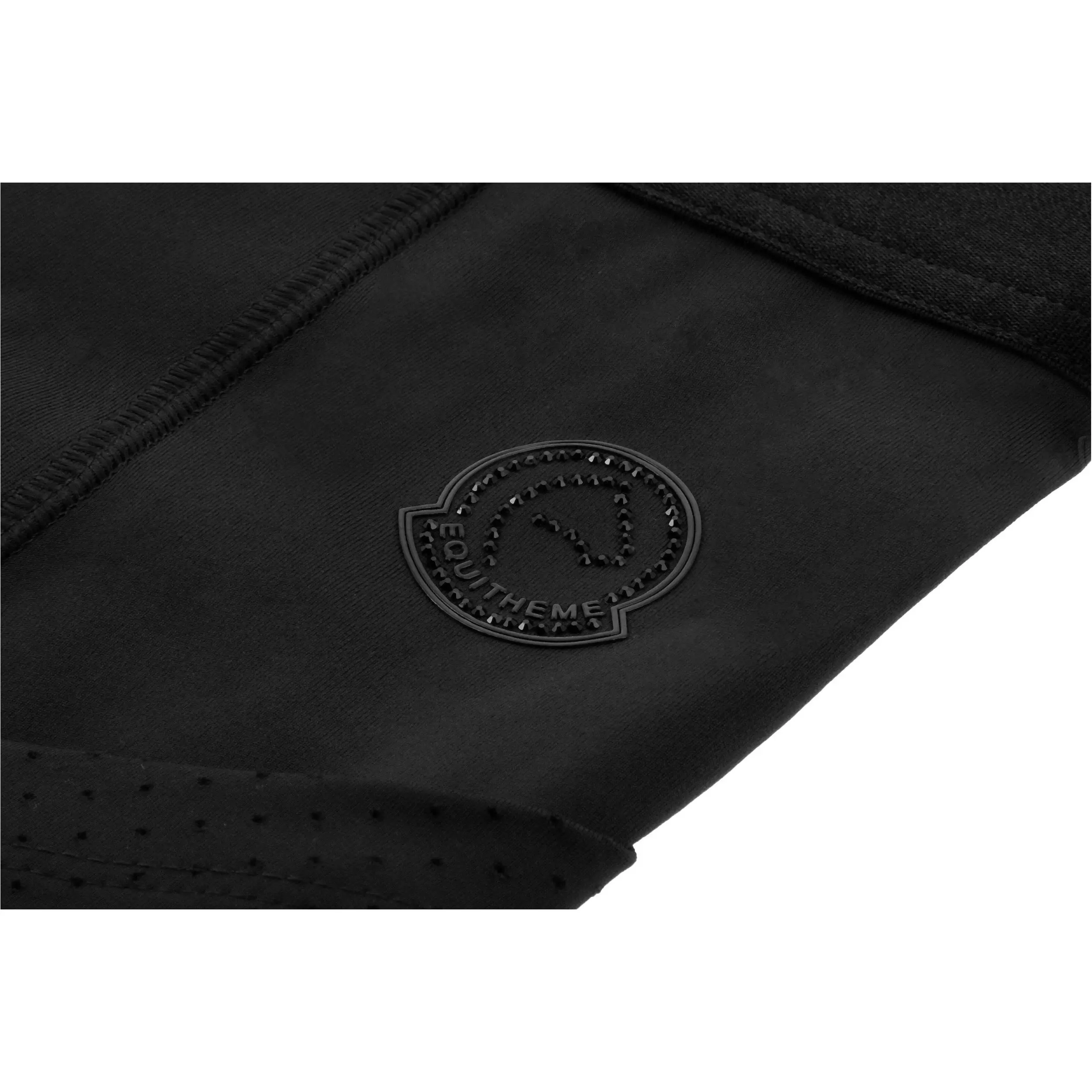 Damen Reitleggings Silikon Vollbesatz Je t'aime IRIS schwarz