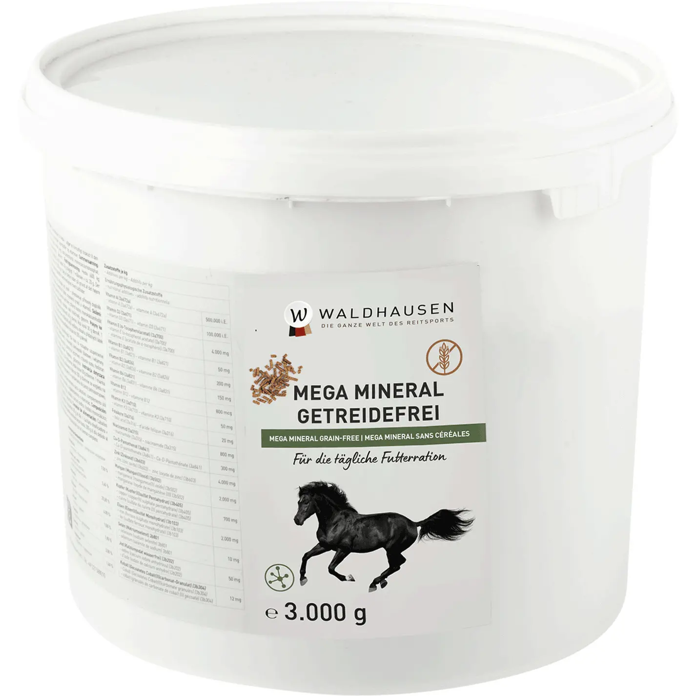 Mega Mineral Getreidefrei - Für die tägliche Futterration 3000g
