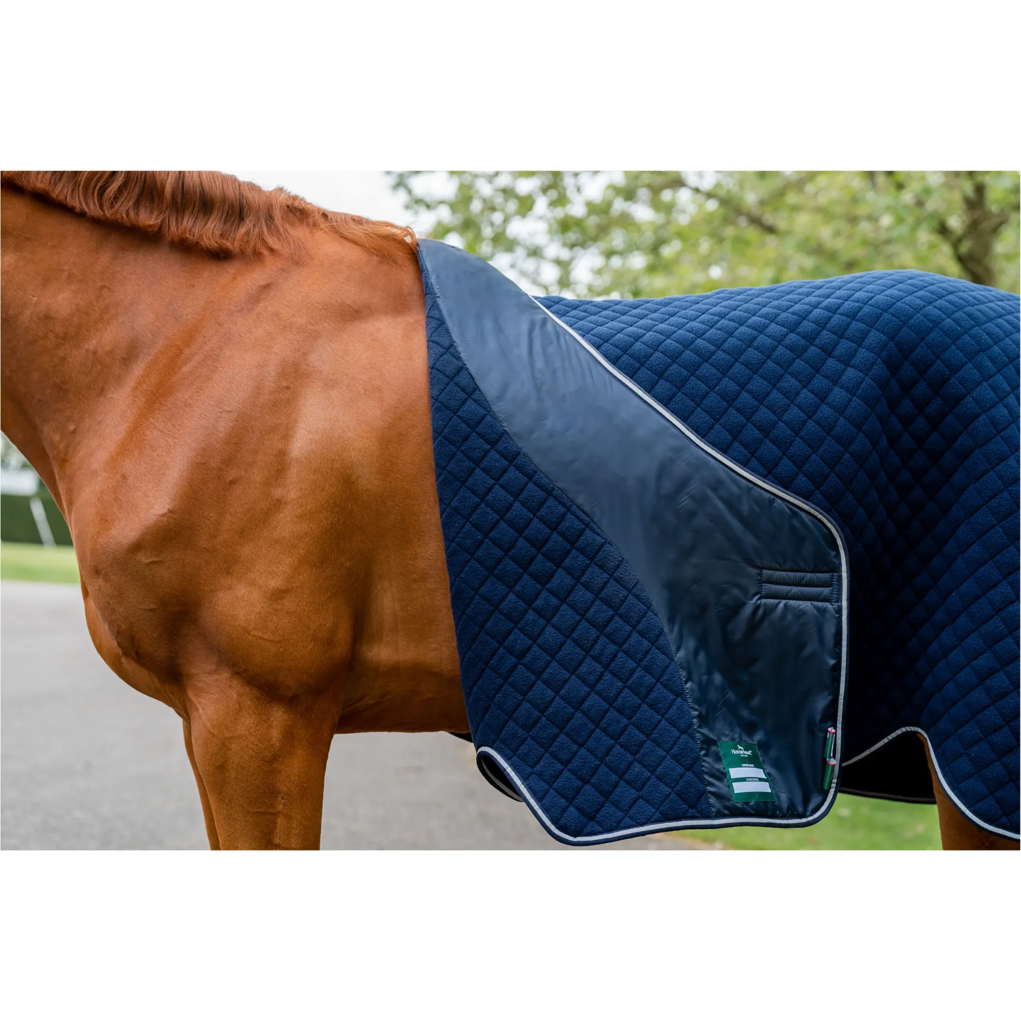 Abschwitzdecke 100g Füllung AUTUMN COOLER navy/silver
