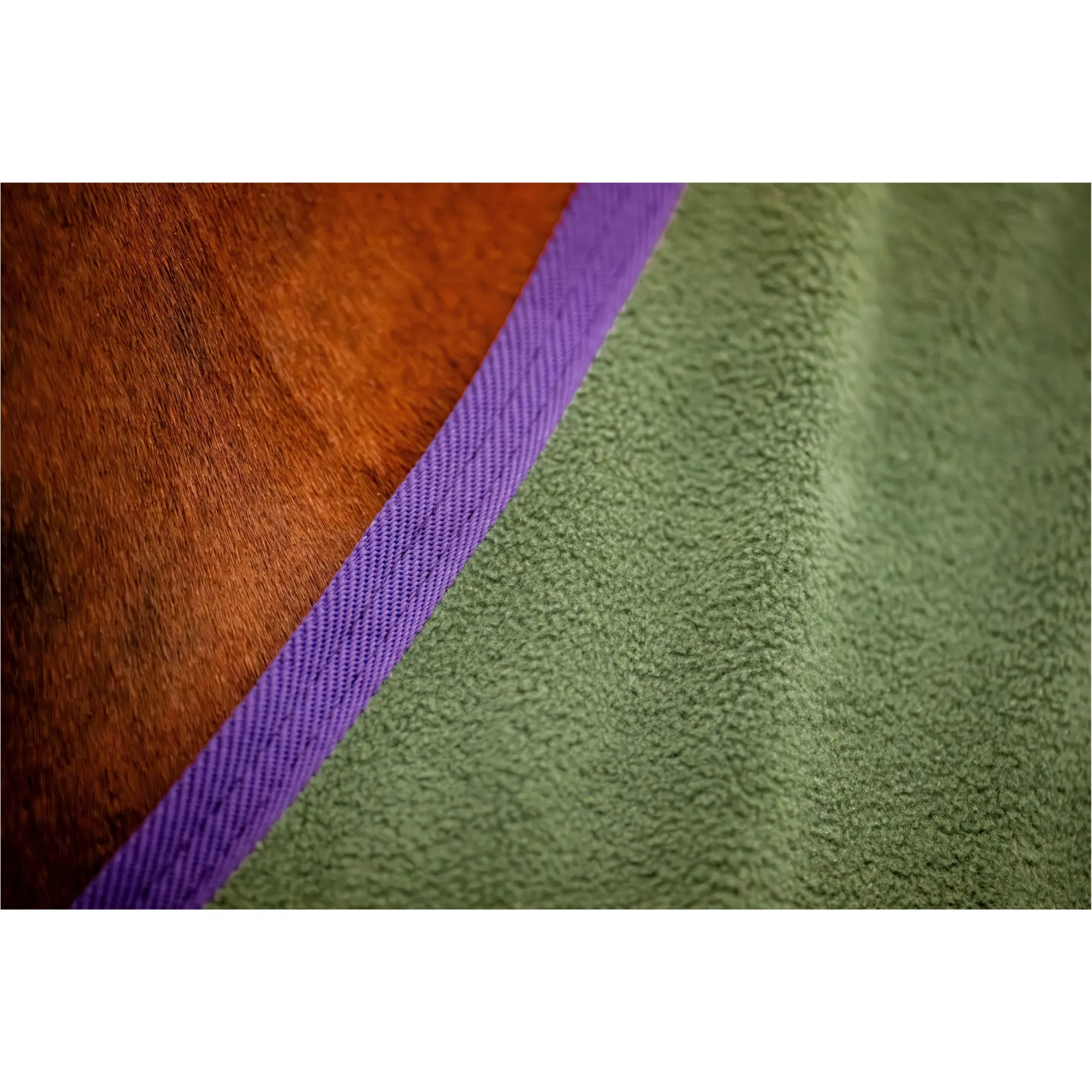 Abschwitzdecke AMIGO Fleece Cooler bramble/winterberry/taupe
