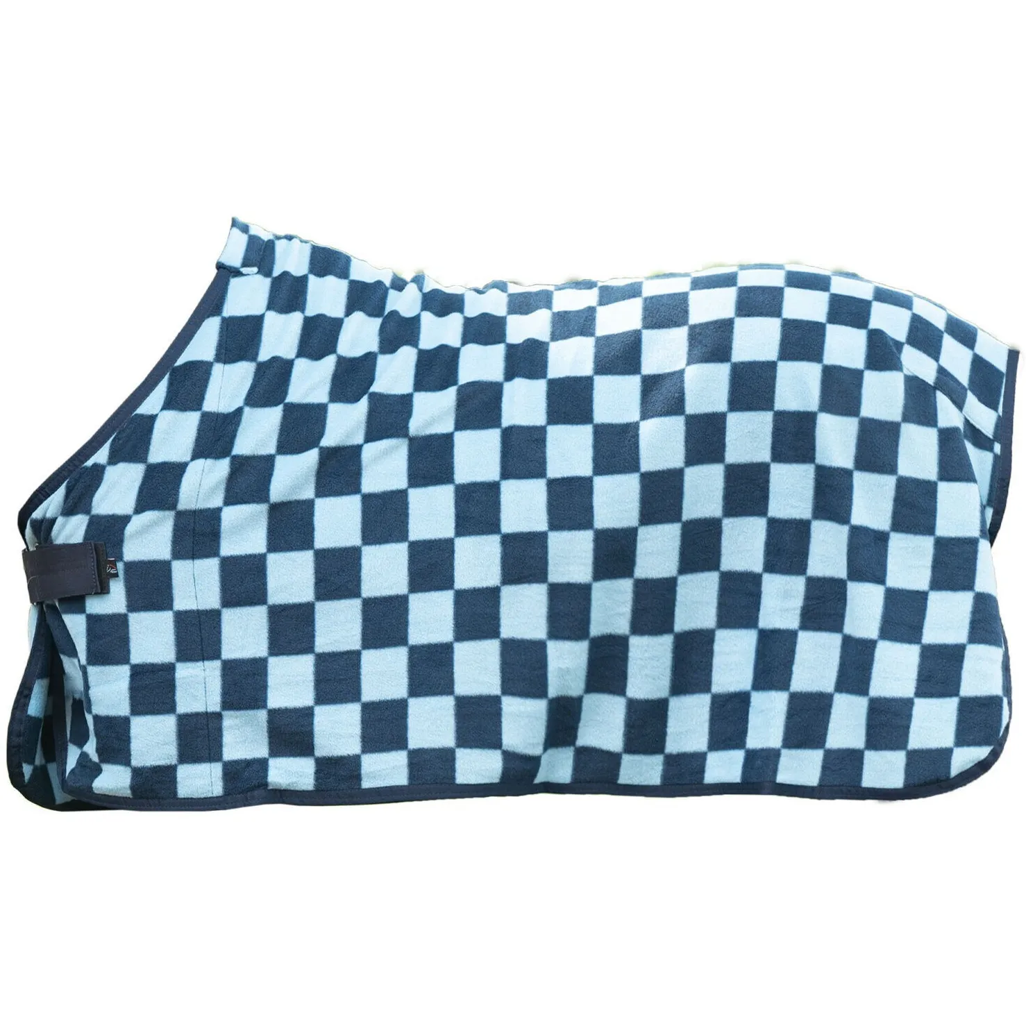 Abschwitzdecke HENNI für Shettys dunkelblau/blau