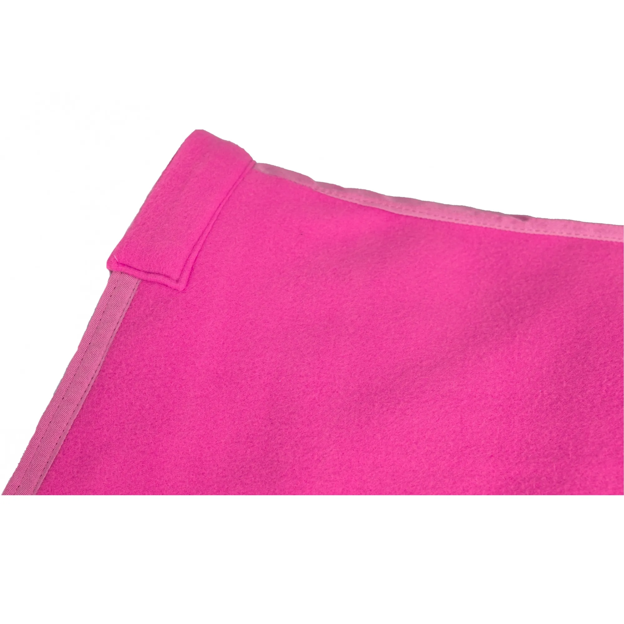 Abschwitzdecke mit Kreuzgurt BASICLINE neon pink