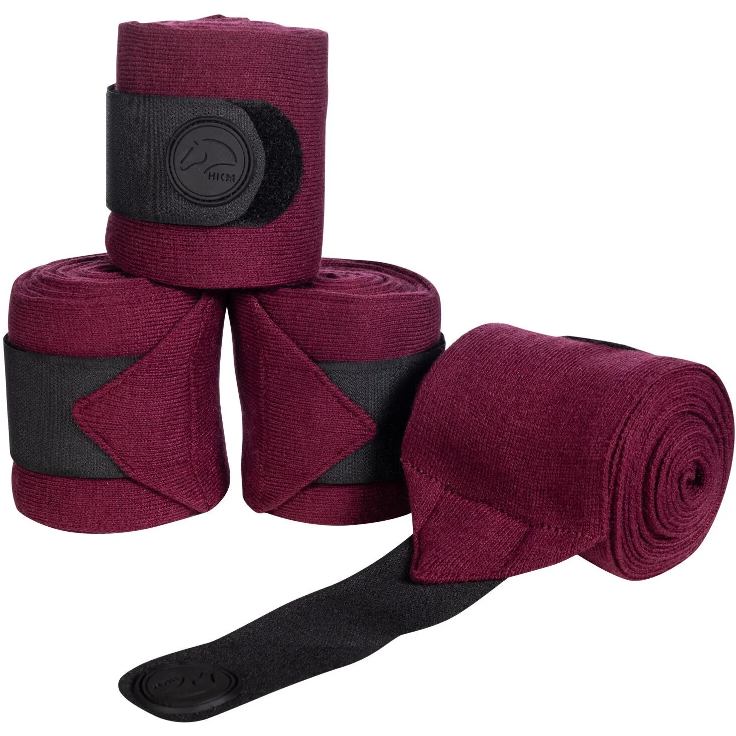 Acrylbandagen (4er Set) JULIE bordeaux