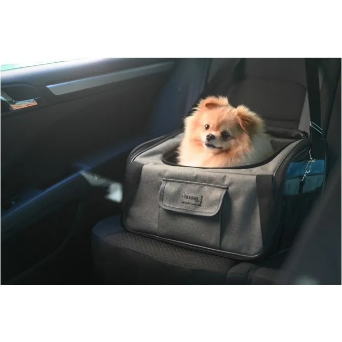 Autositztasche VACATION grau/blau