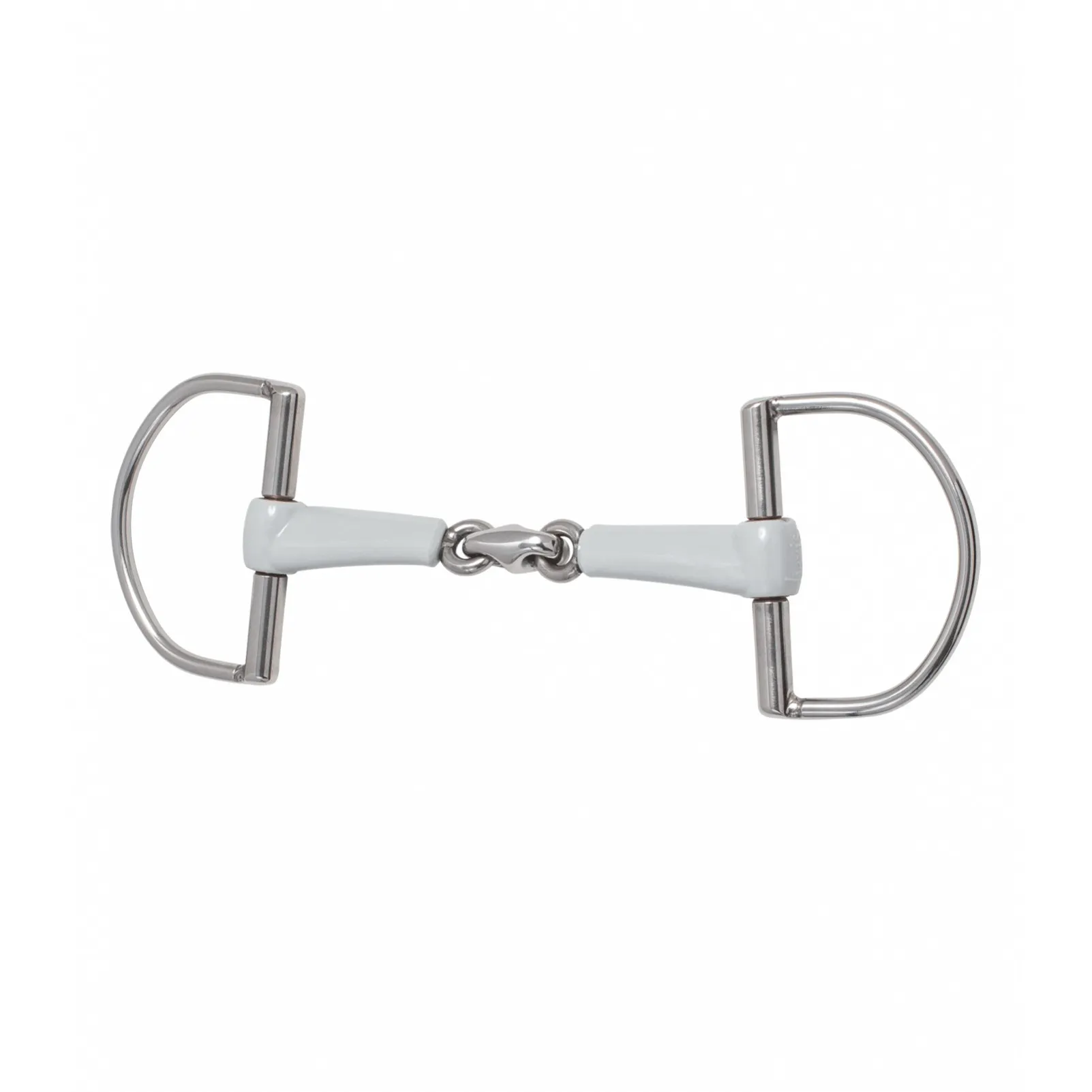 D-Ring Gebiss doppelt gebrochen medium 18mm