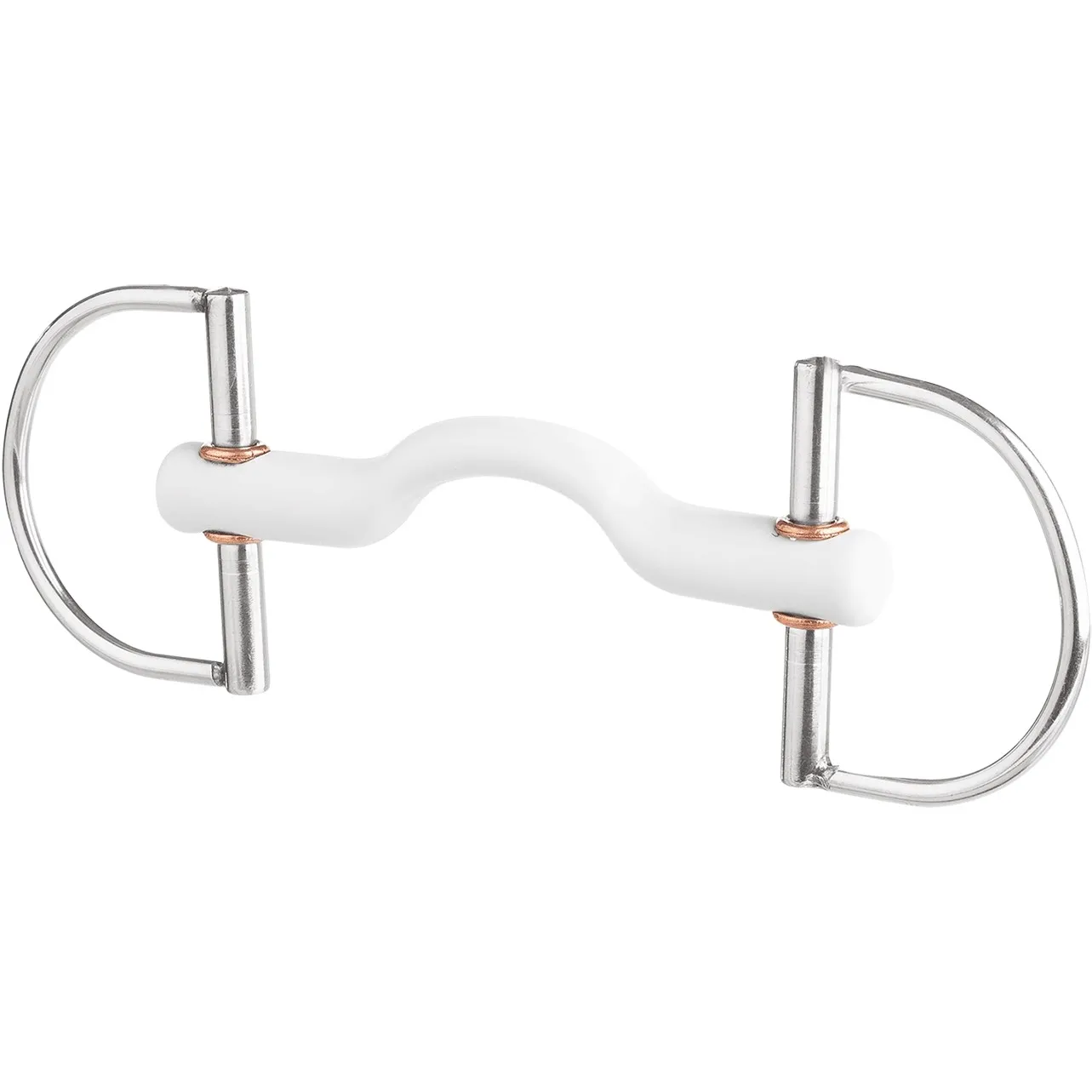 D-Ring Gebiss mit Zungenbogenstange soft 18mm
