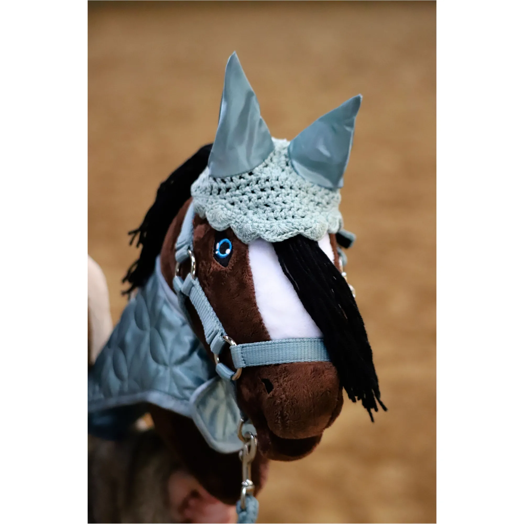Decke HOBBY HORSING hellgrün