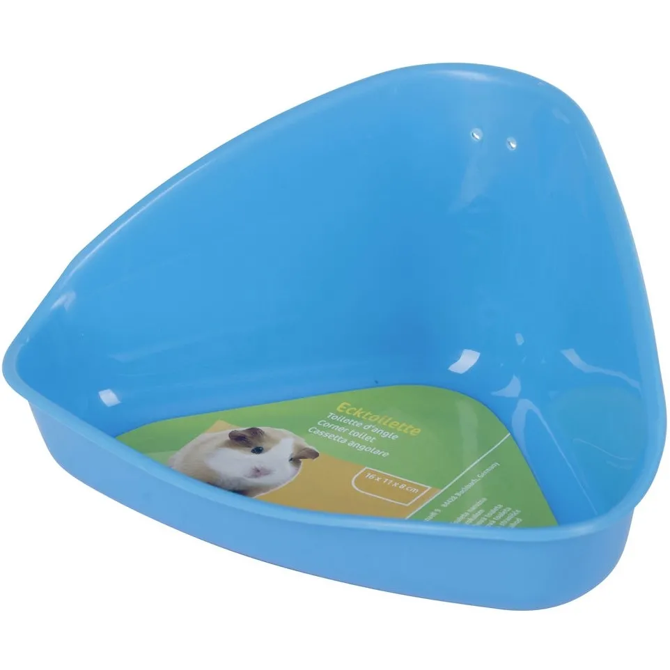 Ecktoilette für Hamsterkäfige farblich sortiert 16x11x8cm