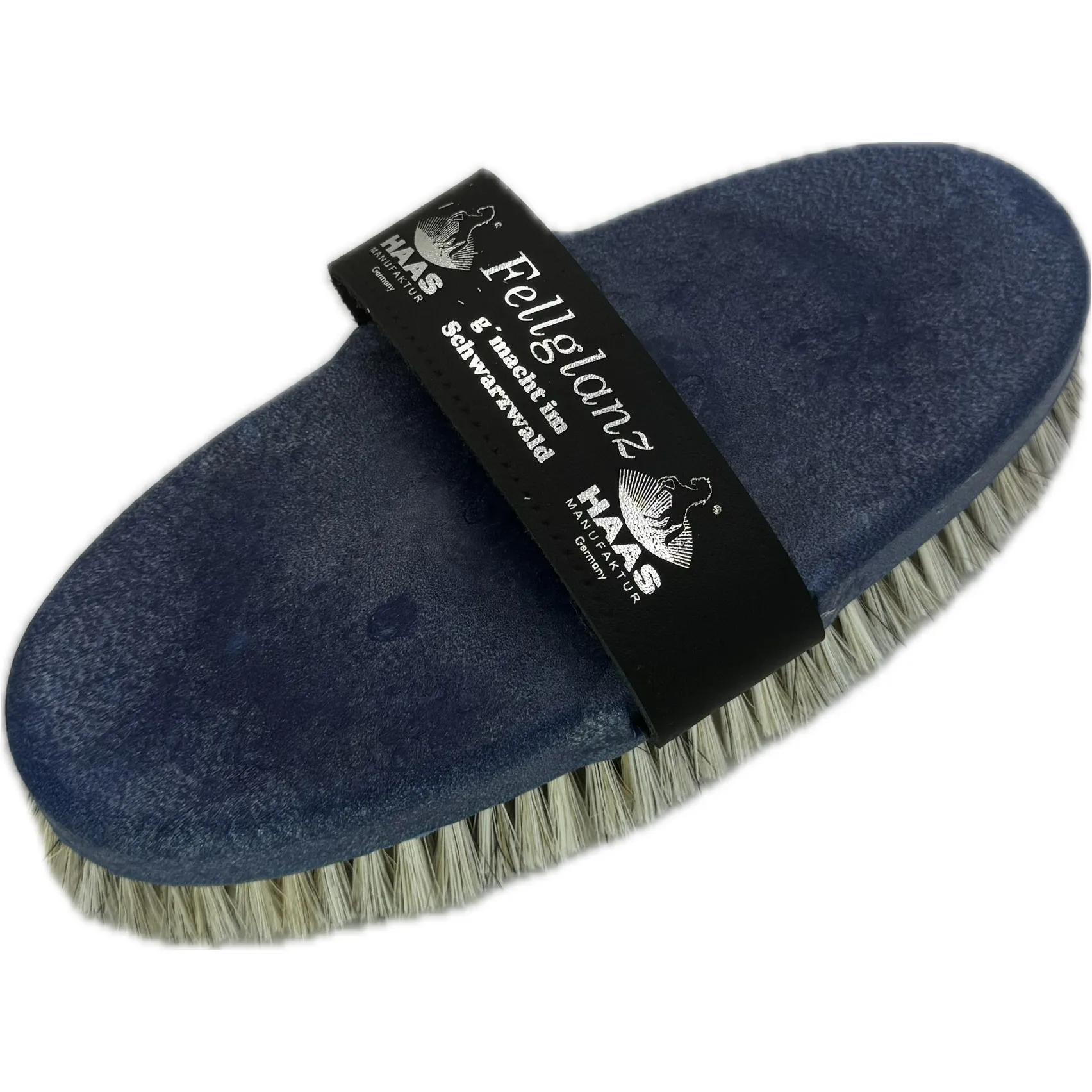 Fellglanzbürste jeansblau