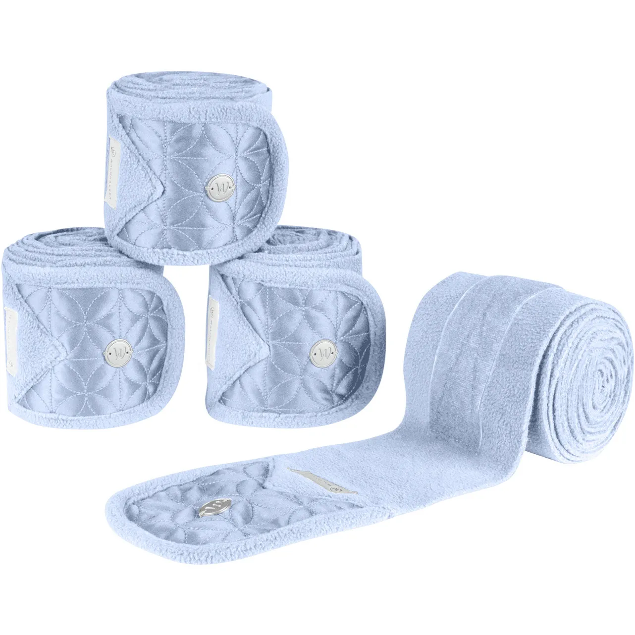 Fleecebandagen 4er Set ROM pastellblau 300cm