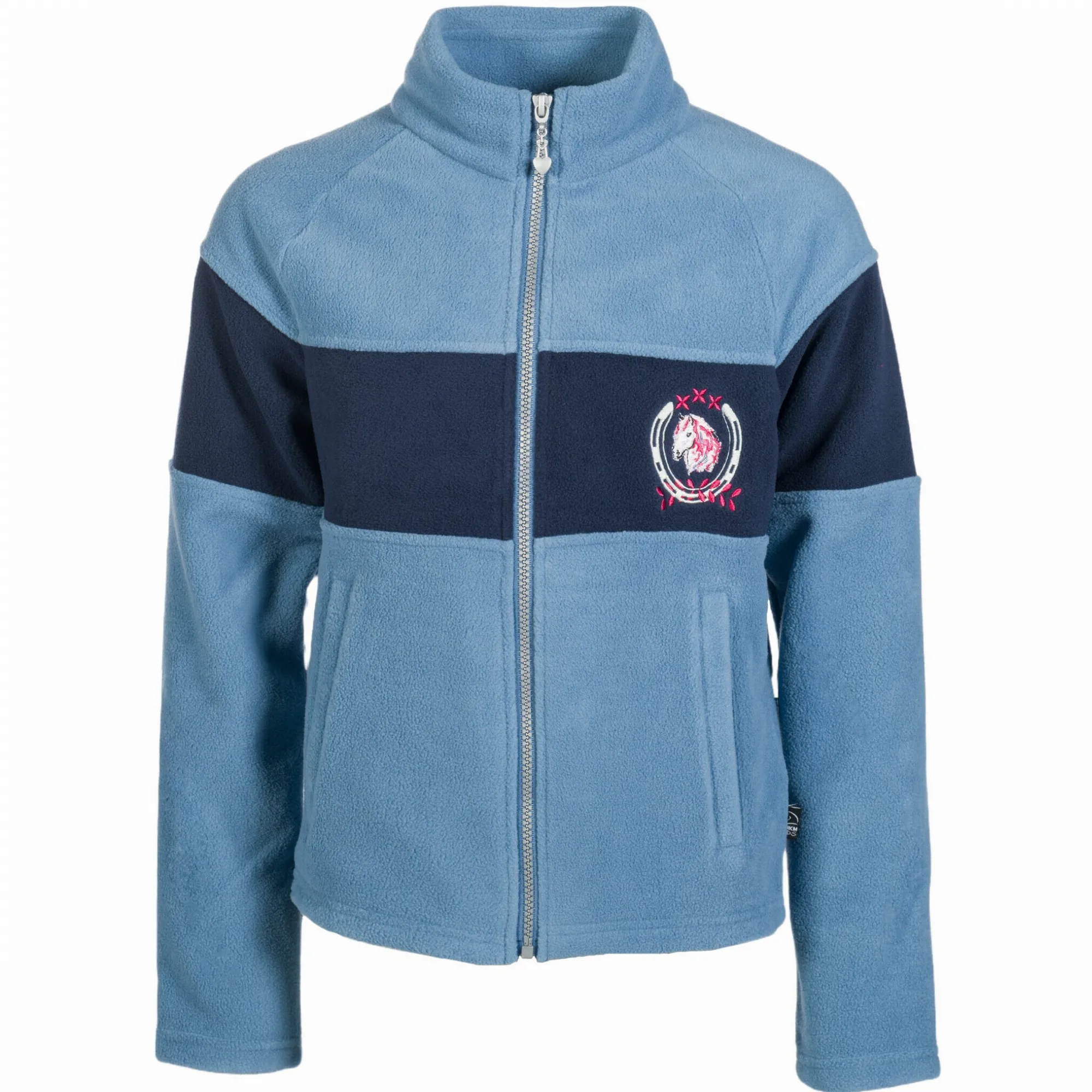 Kinder Fleecejacke AYMEE rauchblau