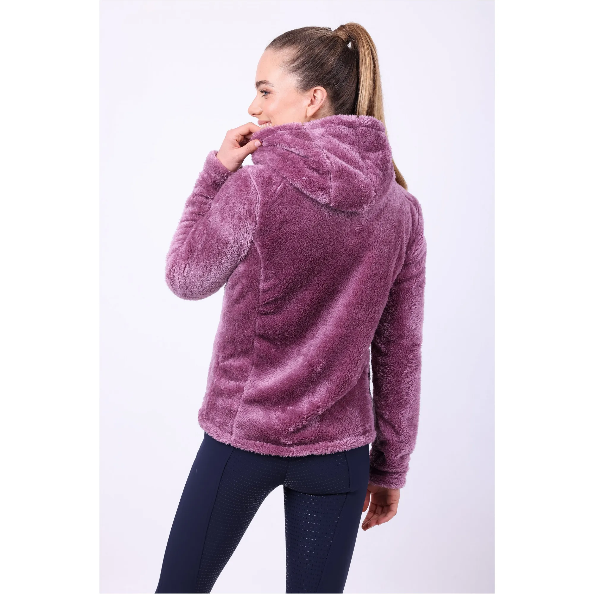 Damen Fleecejacke IRHCosy bloom pink