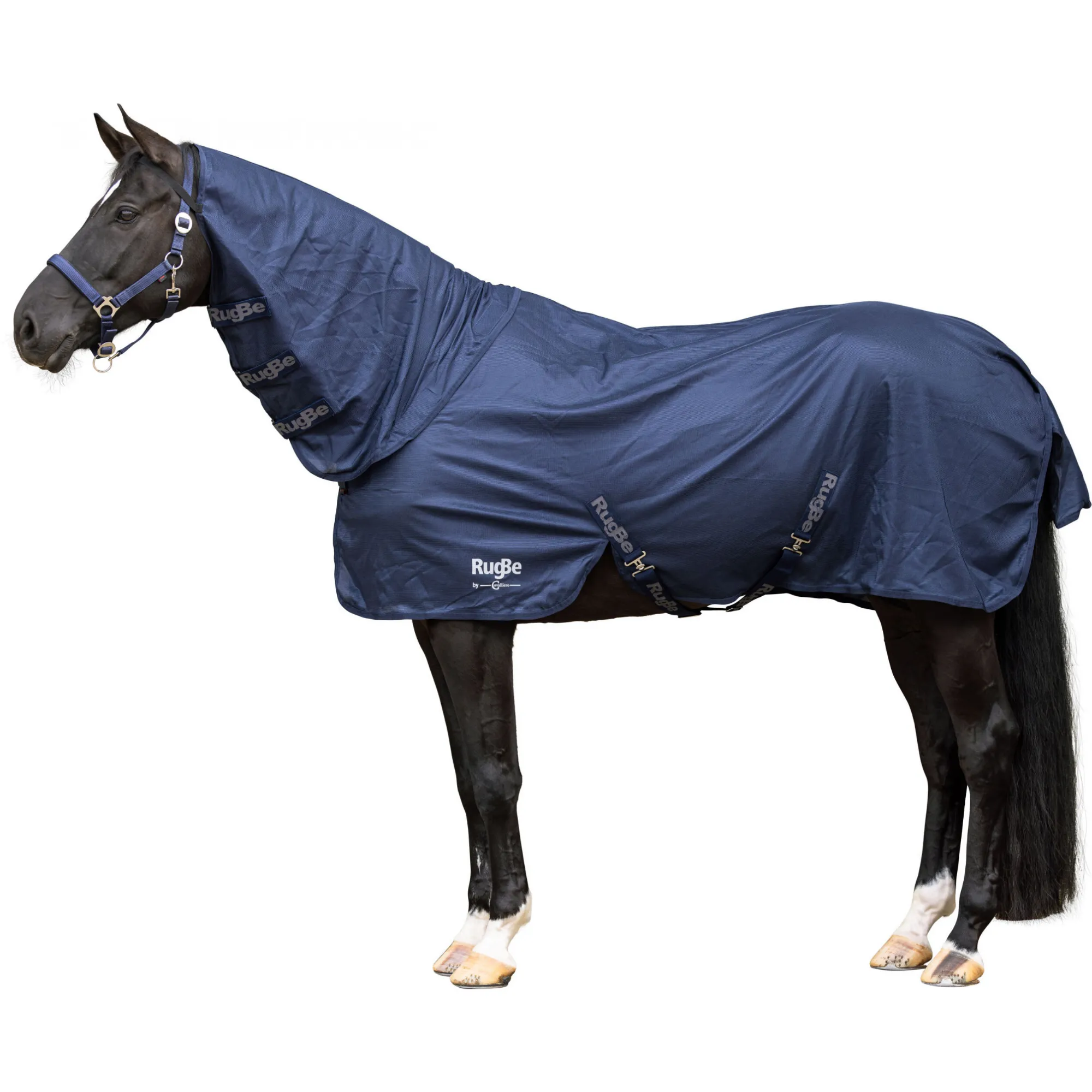 Fliegendecke mit Halsteil (abnehmbar) RugBe SUPERFLY navy