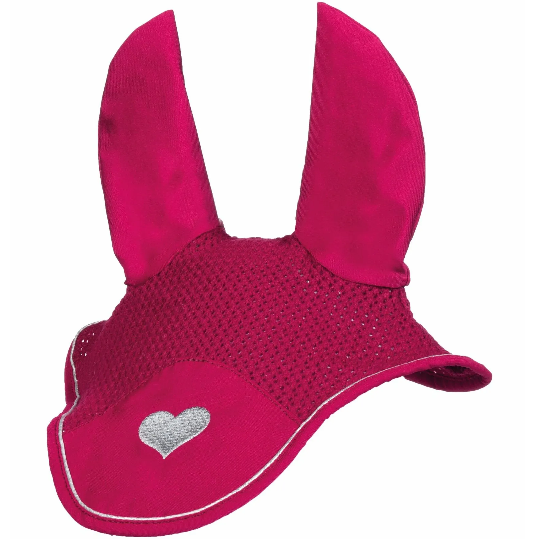 Fliegenhaube SWEET VALENTINE pink/silber